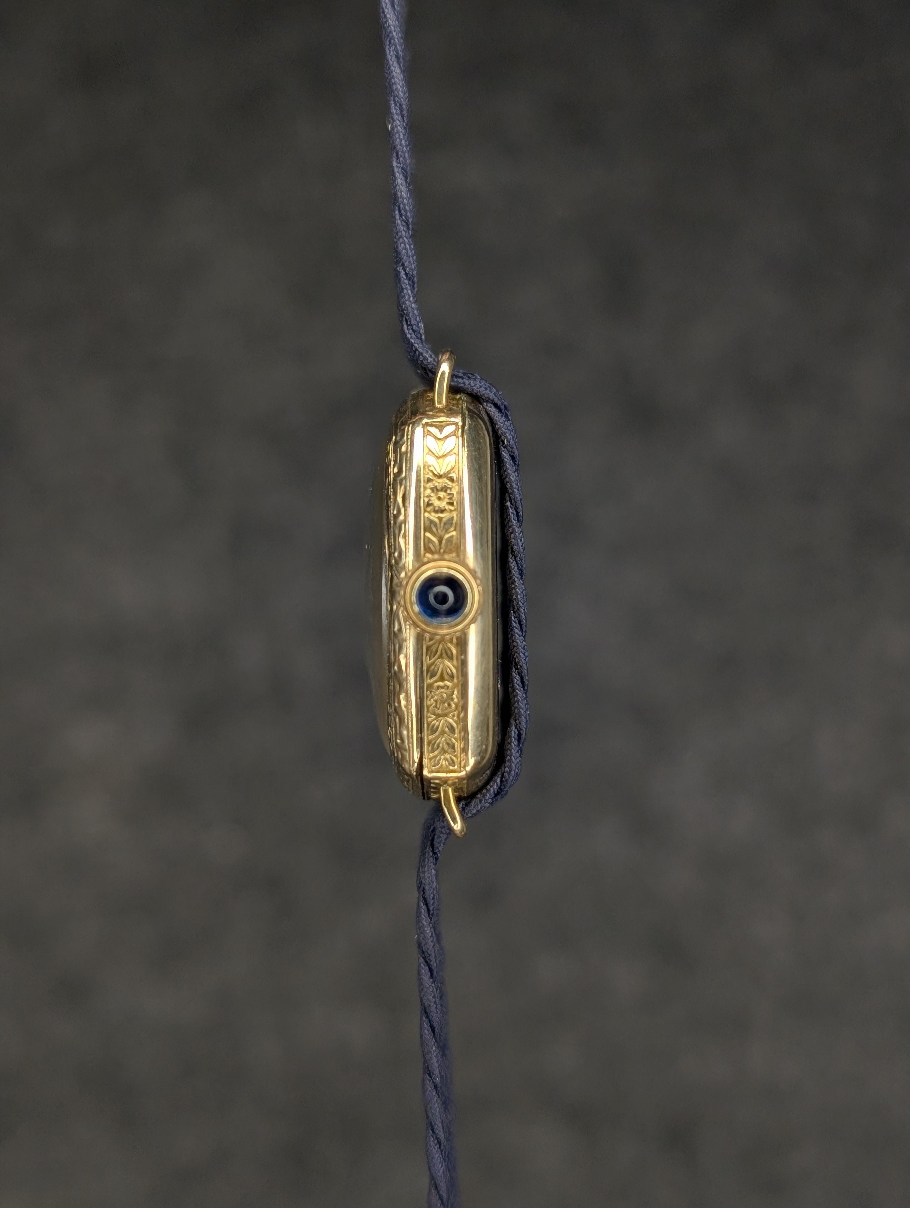 1920's Gruen Ladies Art Deco Gold Flower - Manual Wind