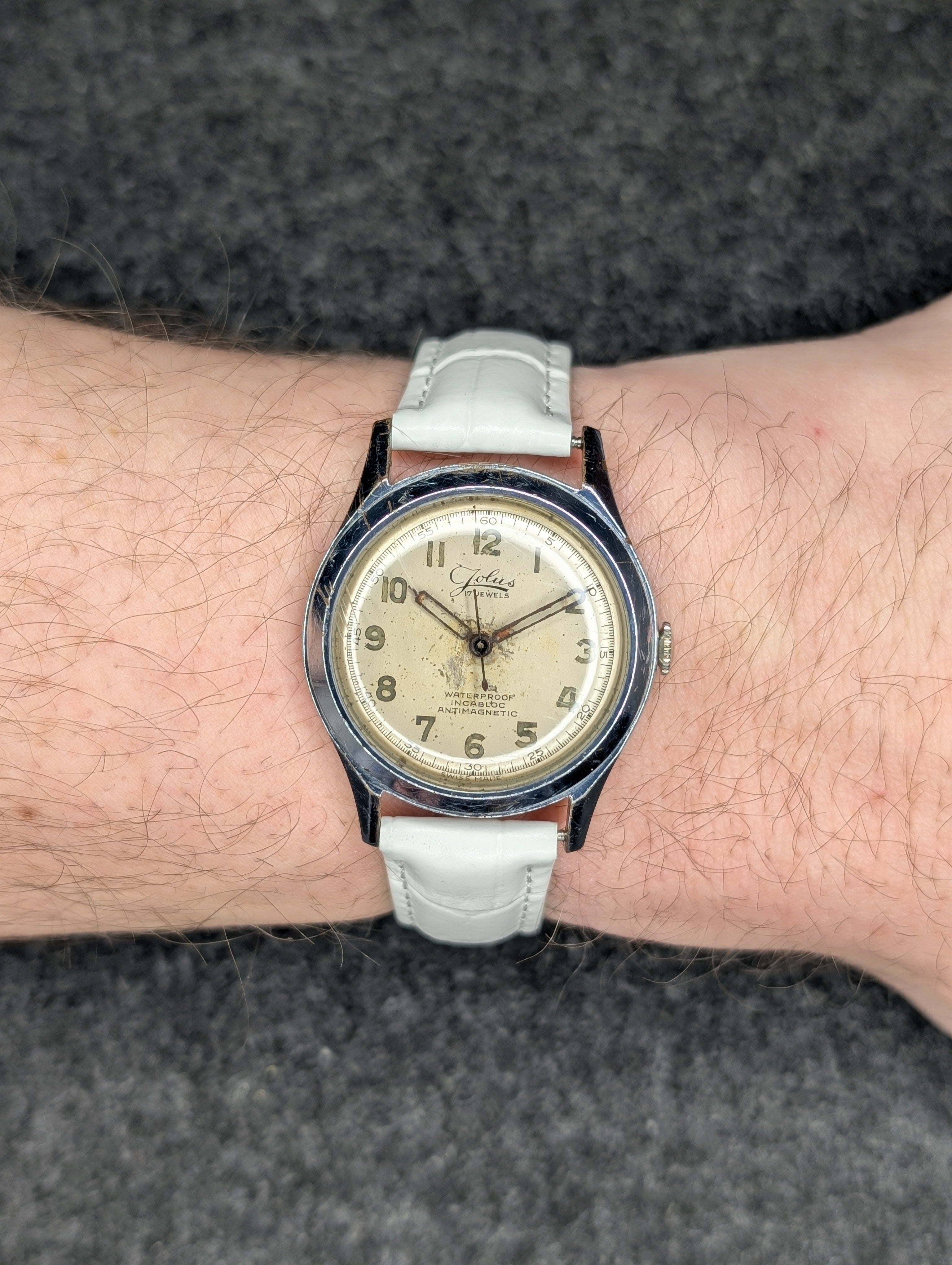 1940's Jolus Field Watch - Manual Wind