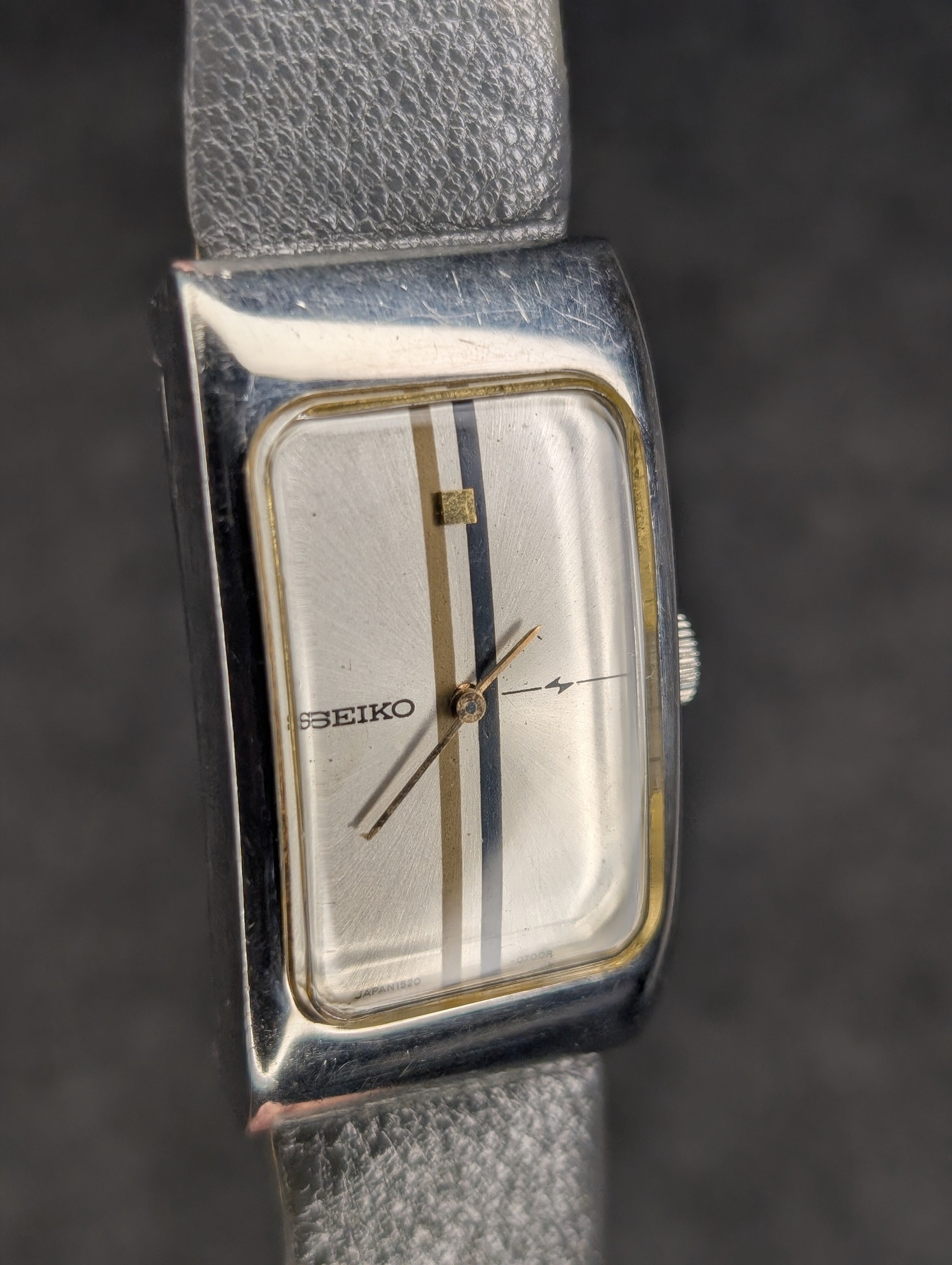 1974 Seiko Steel Tank 1520-3630 - Manual Wind