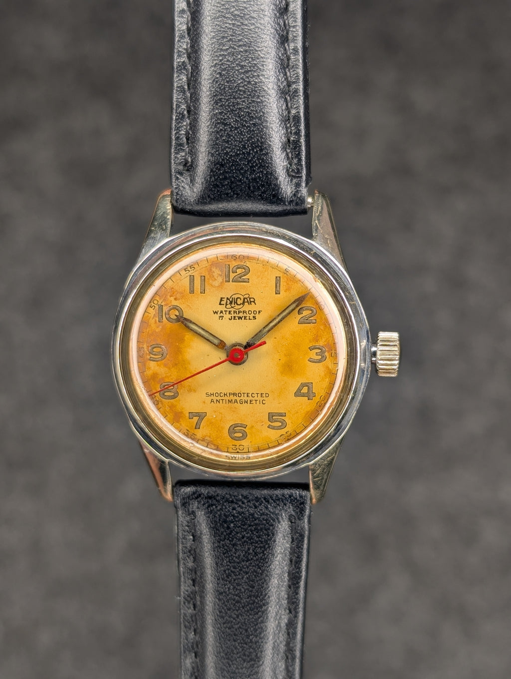1950's Enicar Tropical Dial - Manual Wind