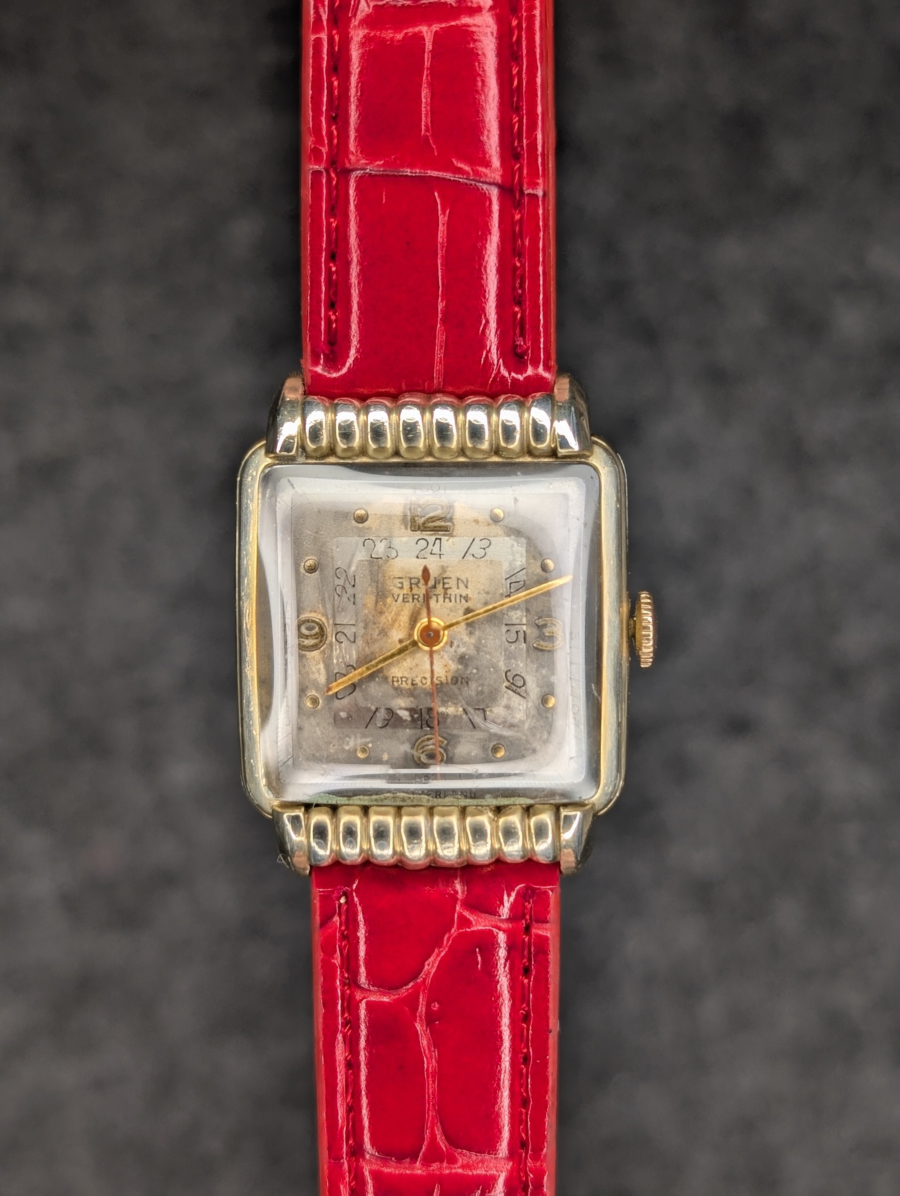 1940's Gruen Veri Thin Tank