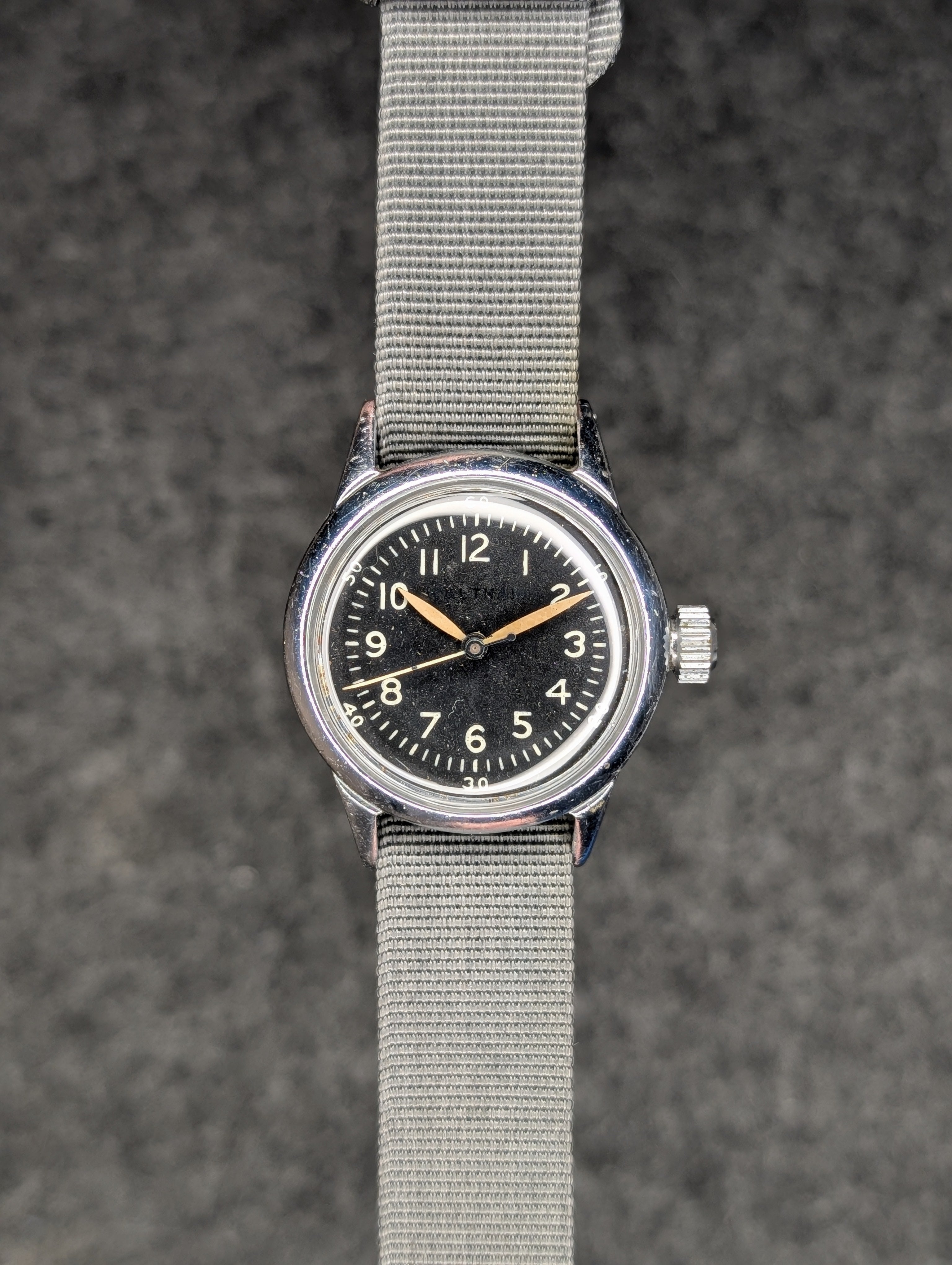 1940's Waltham A-11 Military Issued - Manual Wind (w/Hack)