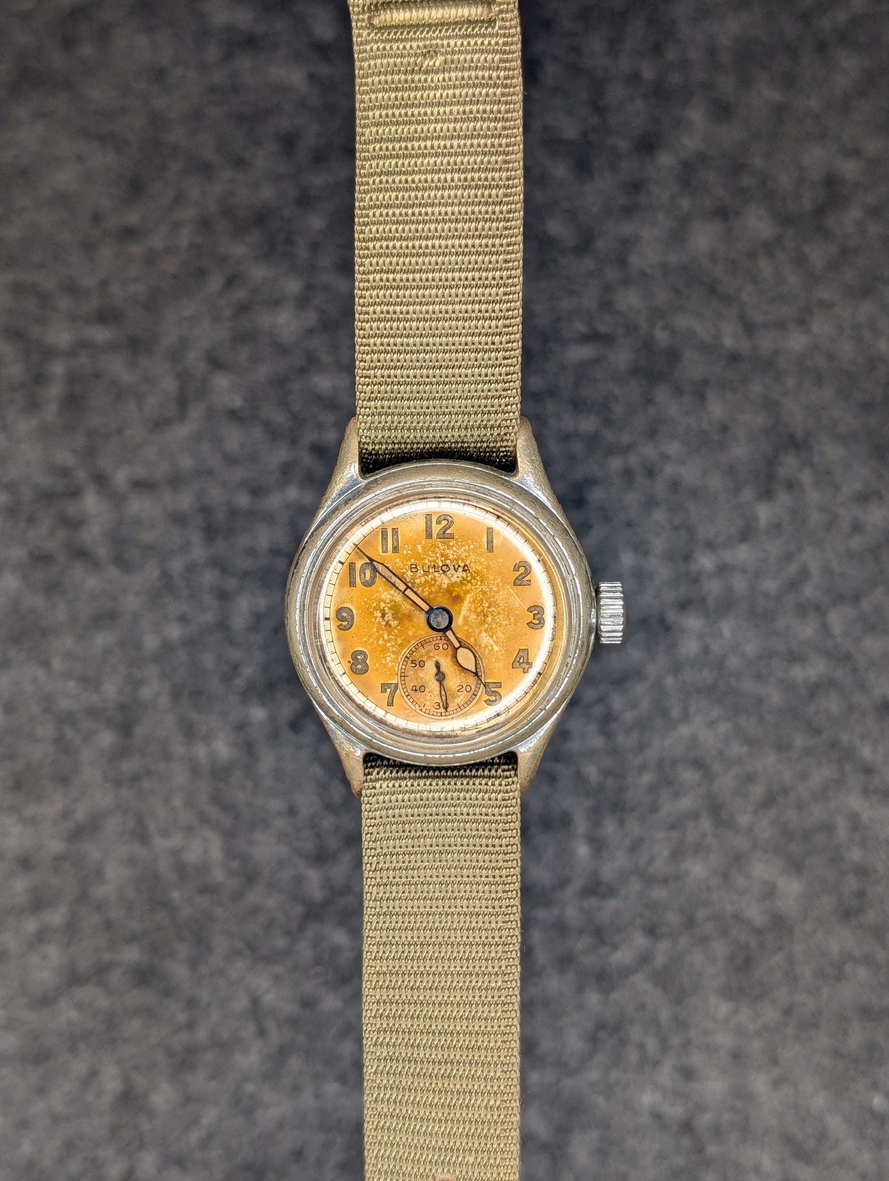 1940's Bulova Ordinance Dept - Military Issued