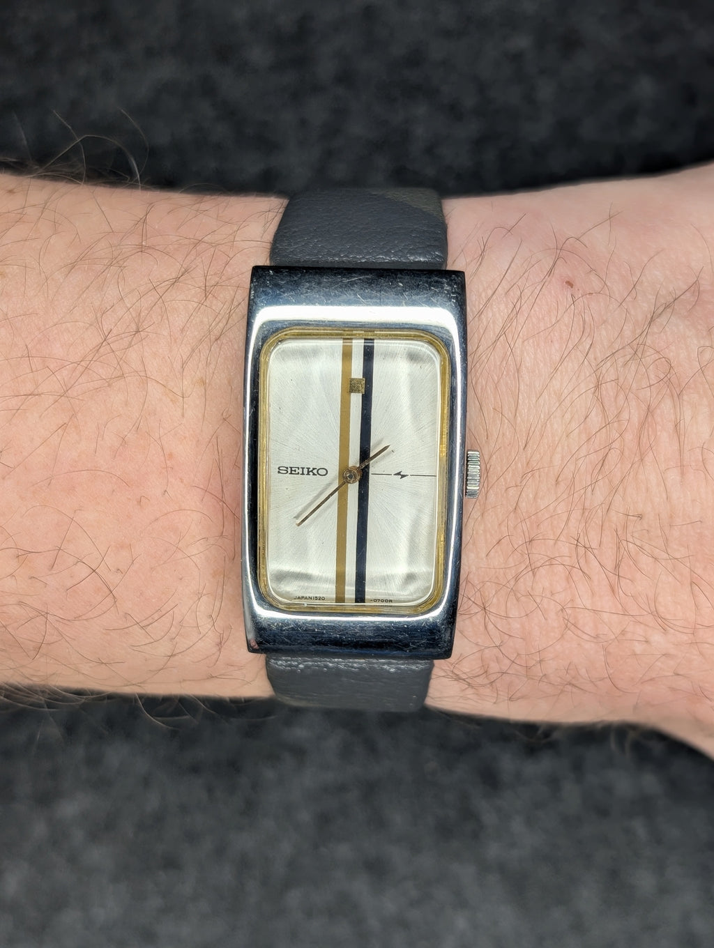 1974 Seiko Steel Tank 1520-3630 - Manual Wind