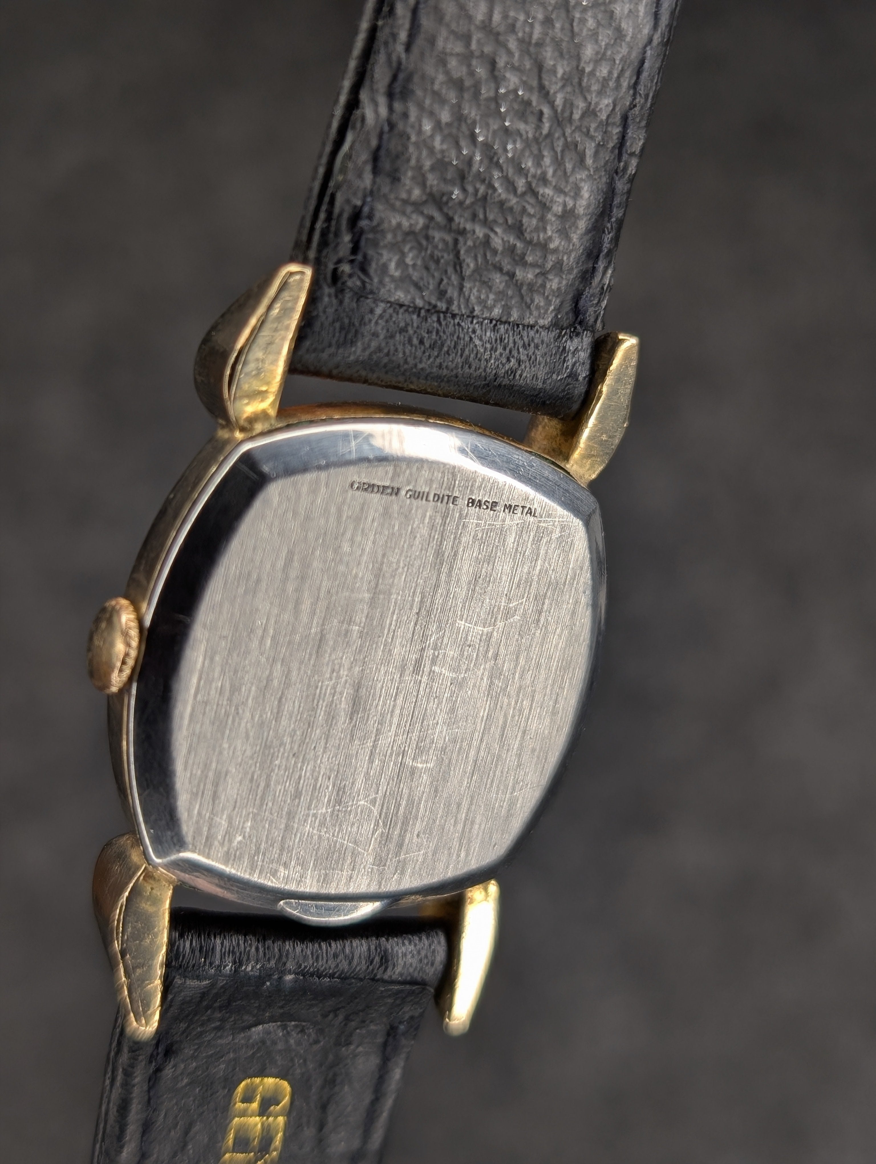 1940's Gruen Ver-Thin "Yale" Tank