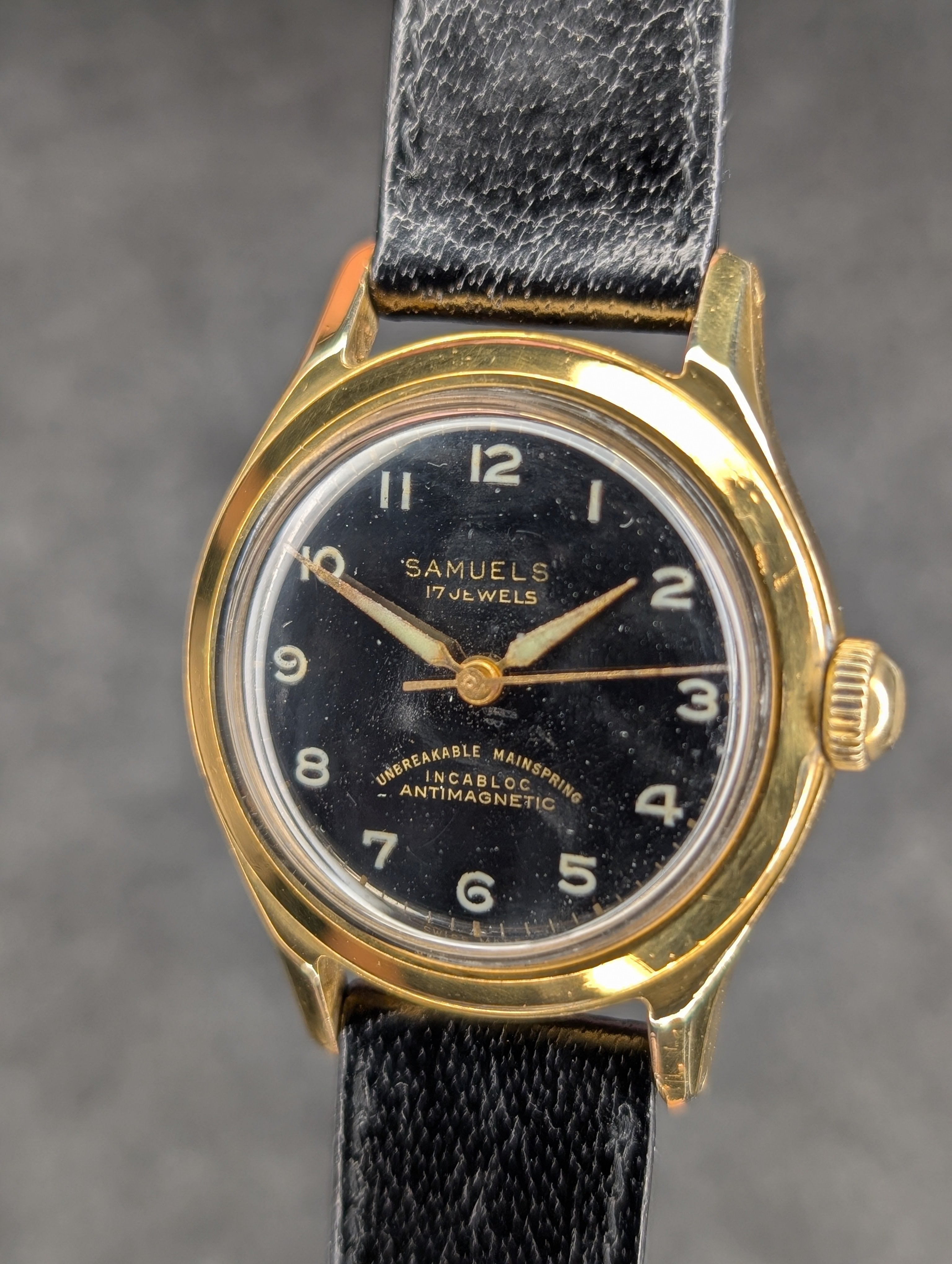 1950's Samuels 17 Jewel - Manual Wind