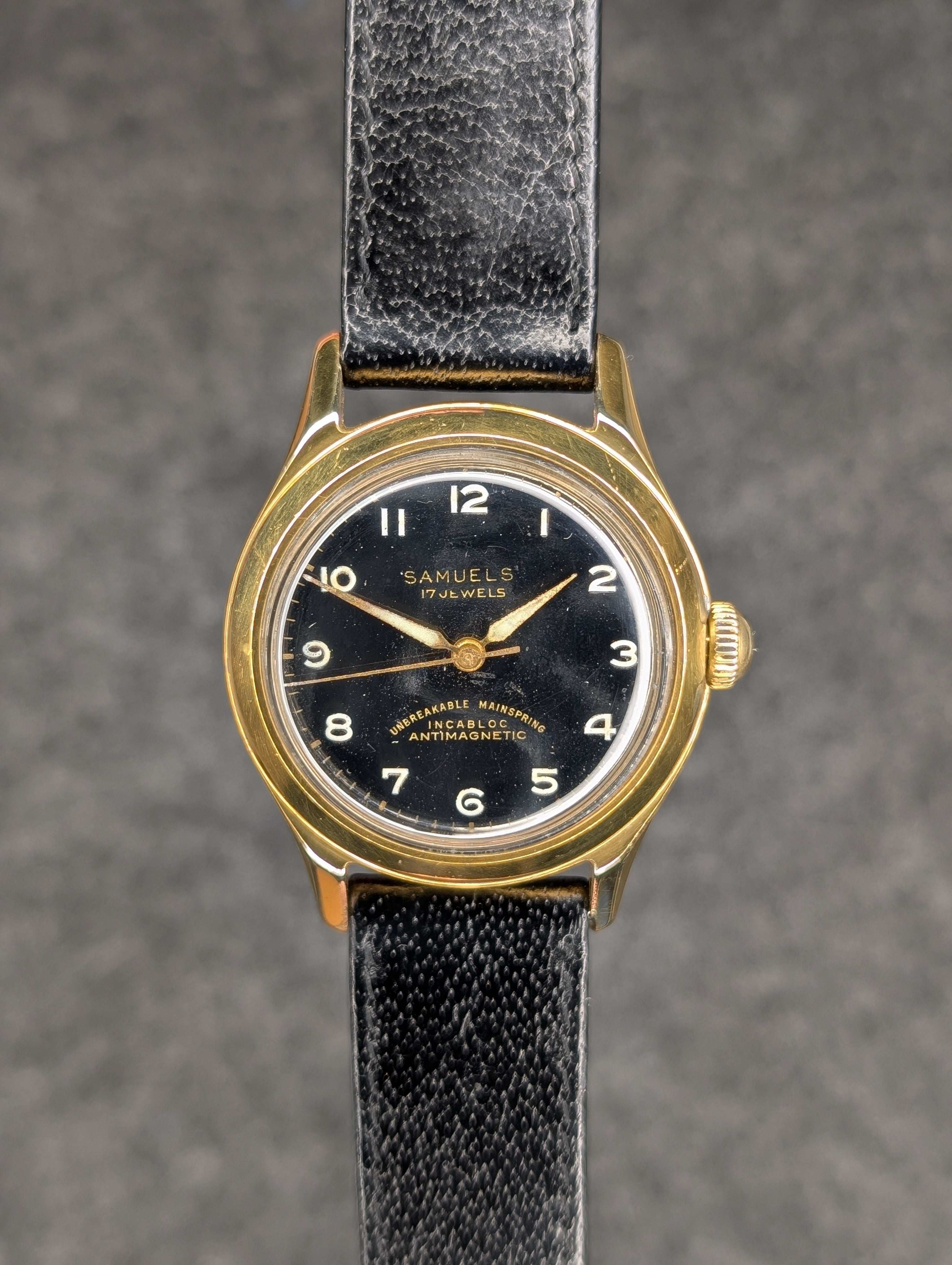 1950's Samuels 17 Jewel - Manual Wind