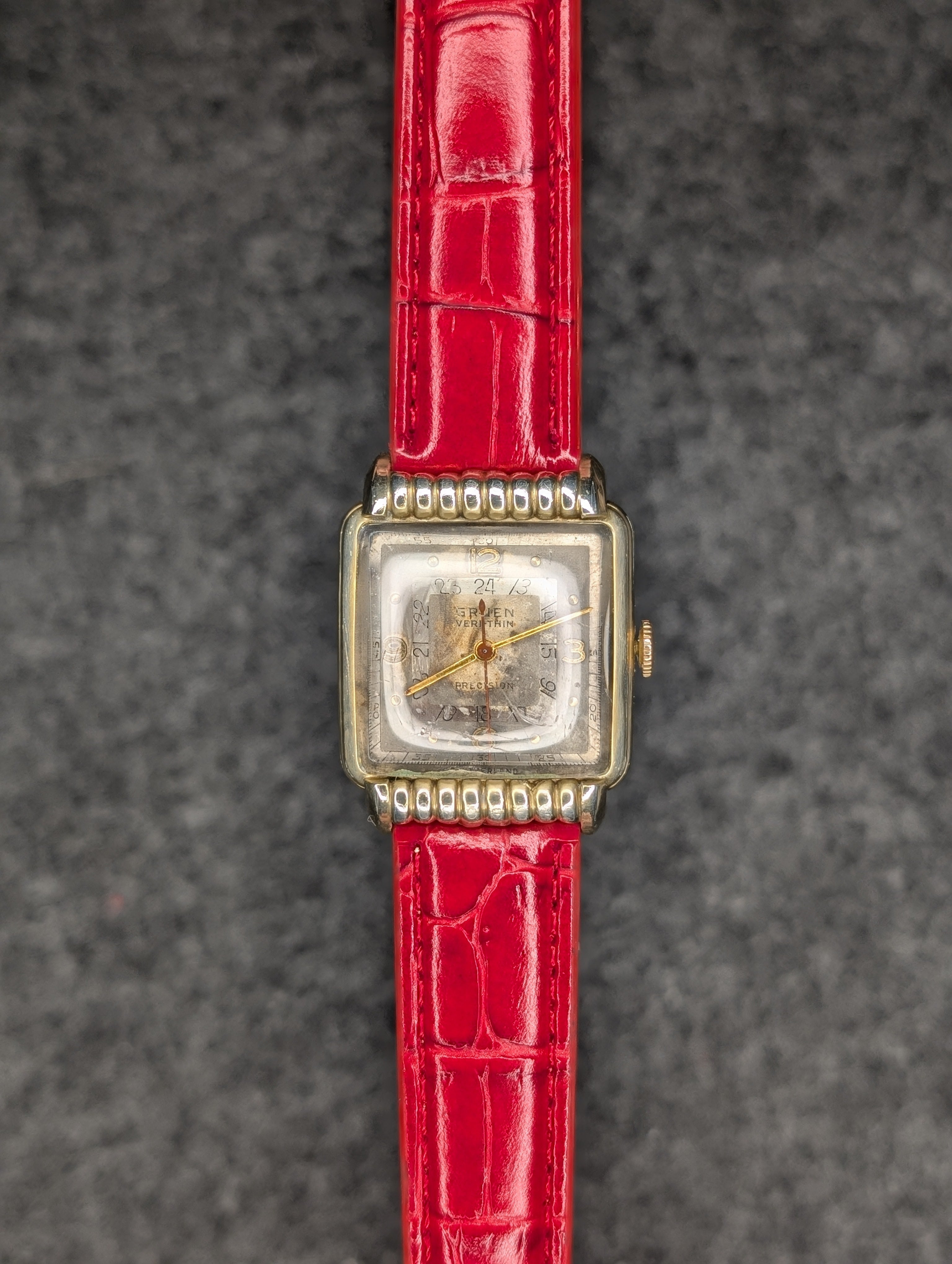 1940's Gruen Veri Thin Tank