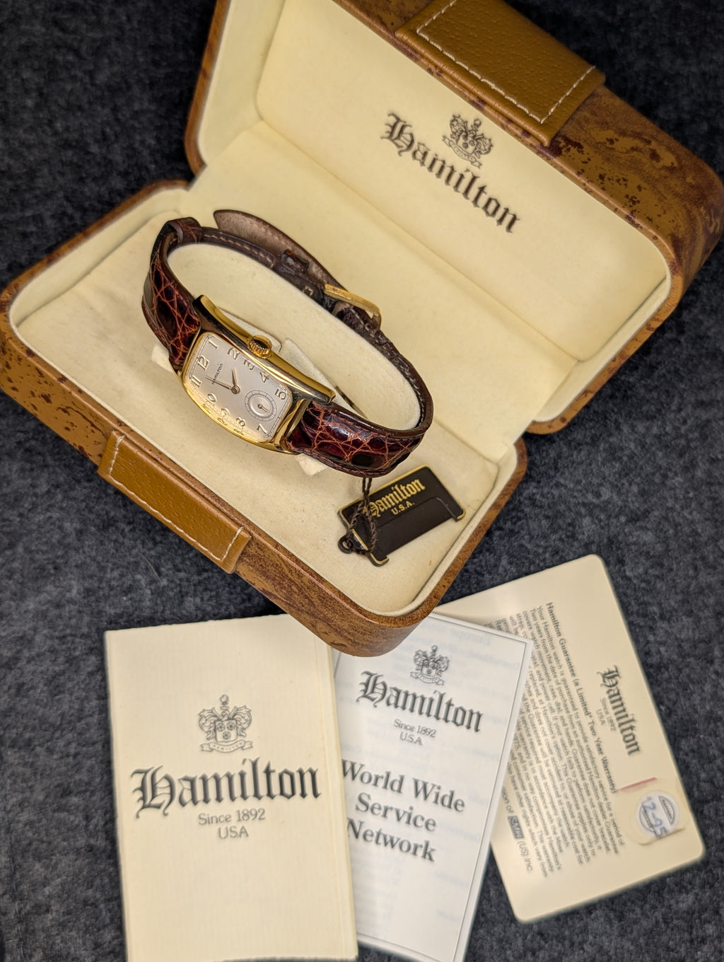 1980's Hamilton Boulton 6264 - Quartz (Box & Papers)
