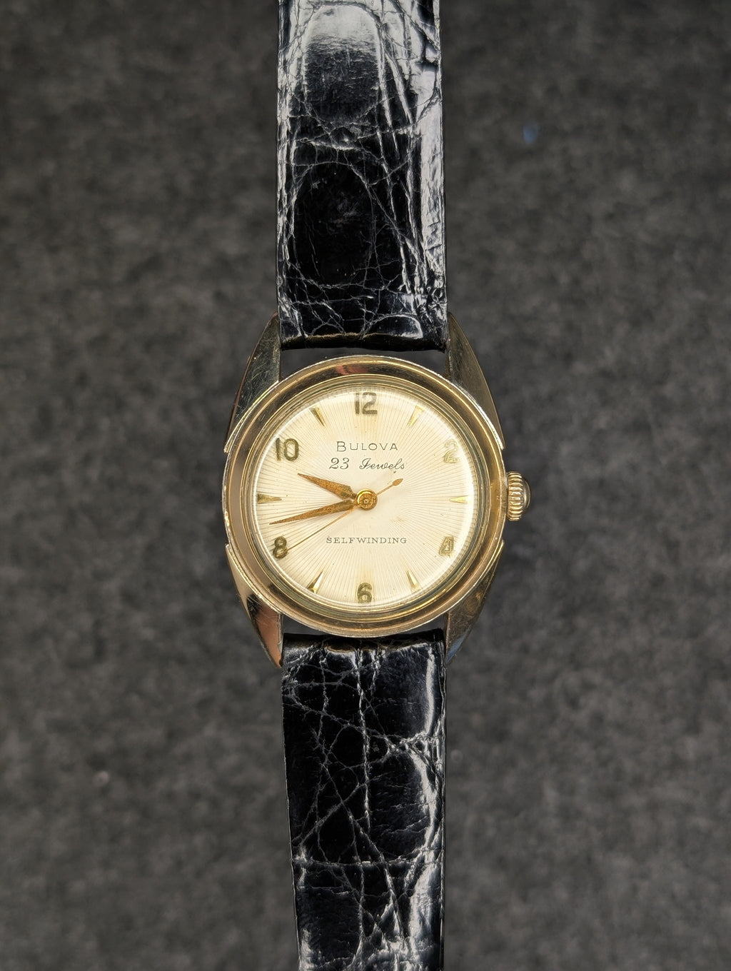 1959 Bulova 23 Jewel Sunburst Dial- Self-Wind