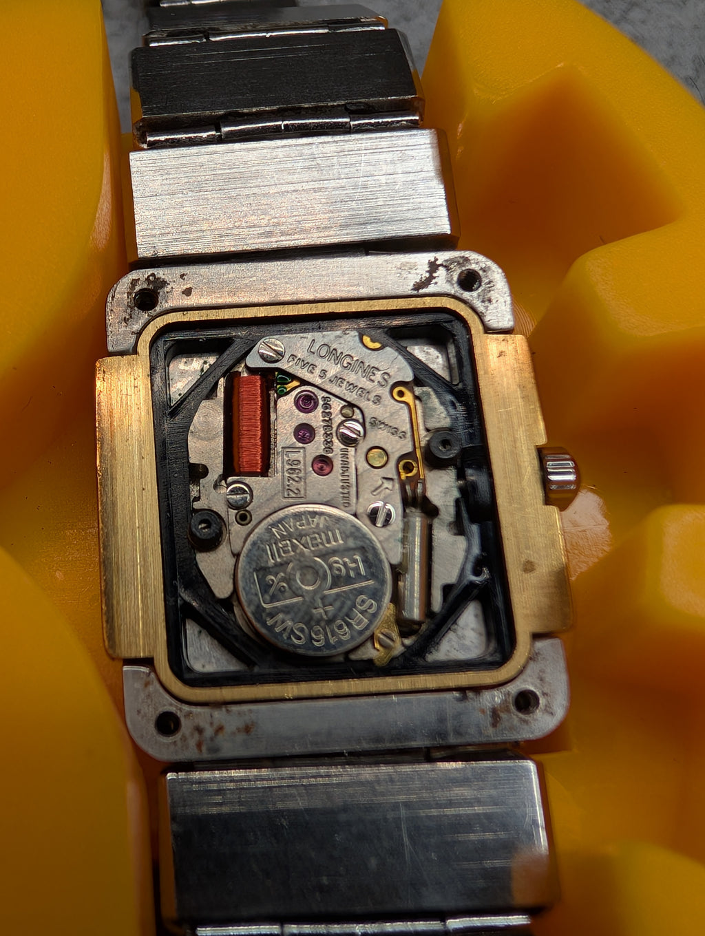 1970's Longines Tank (Integrated Bracelet)- Quartz