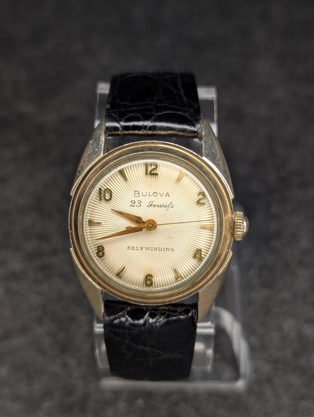 1959 Bulova 23 Jewel Sunburst Dial- Self-Wind