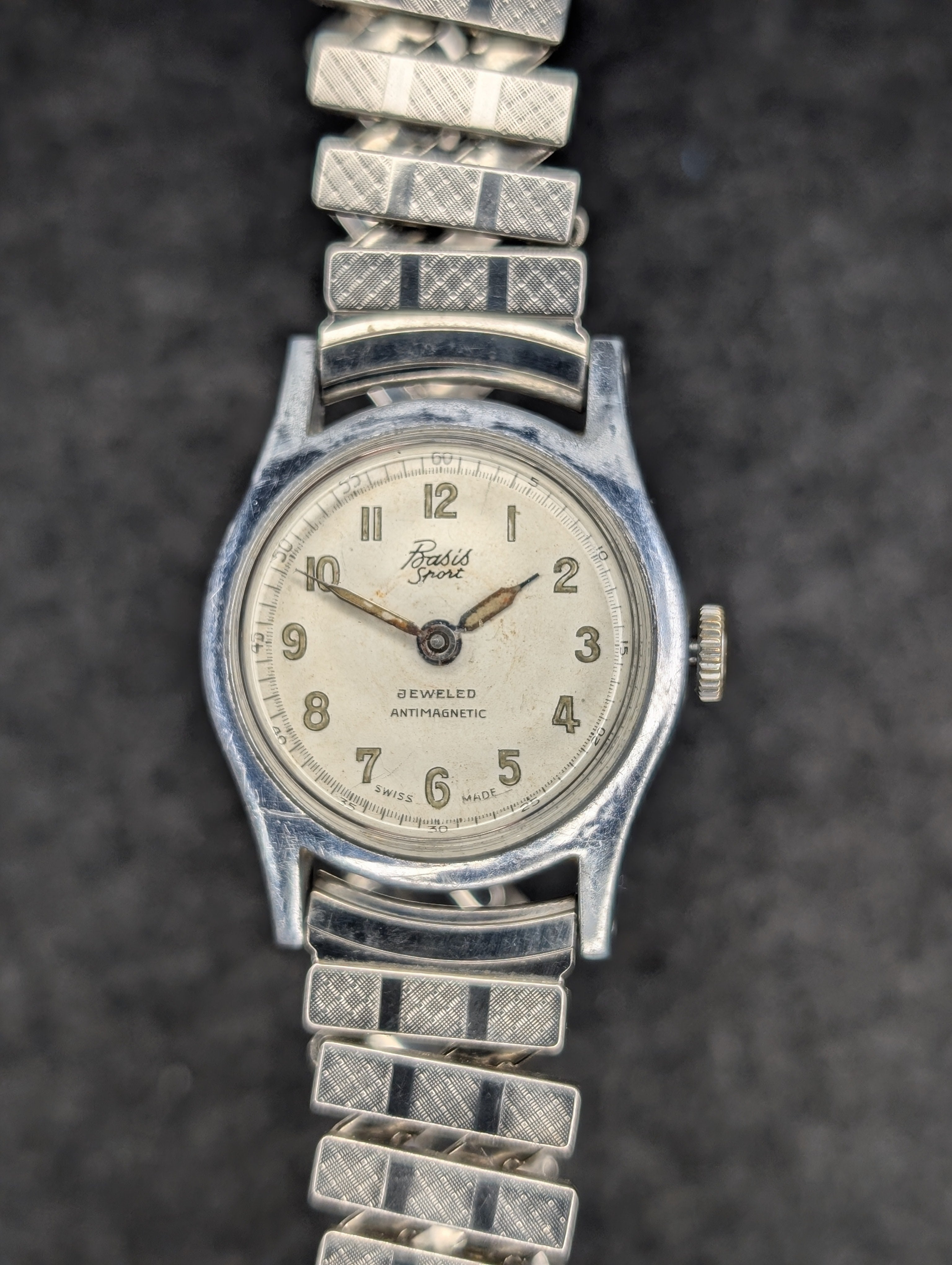 1950's Basis Sport Swiss Made- Manual Wind