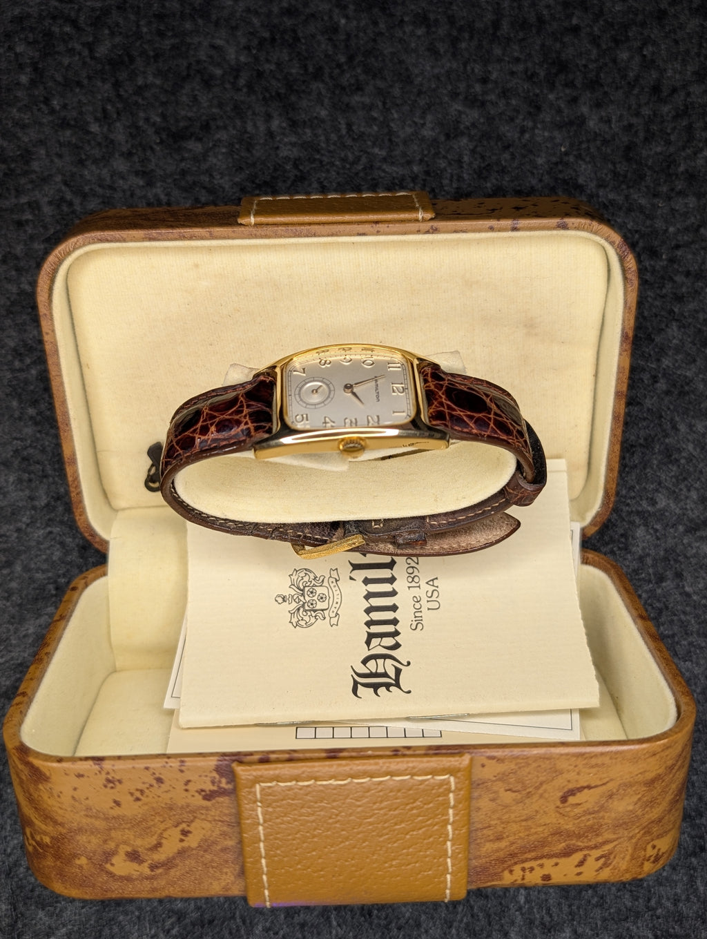 1980's Hamilton Boulton 6264 - Quartz (Box & Papers)
