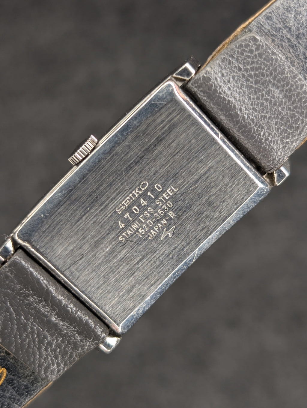 1974 Seiko Steel Tank 1520-3630 - Manual Wind