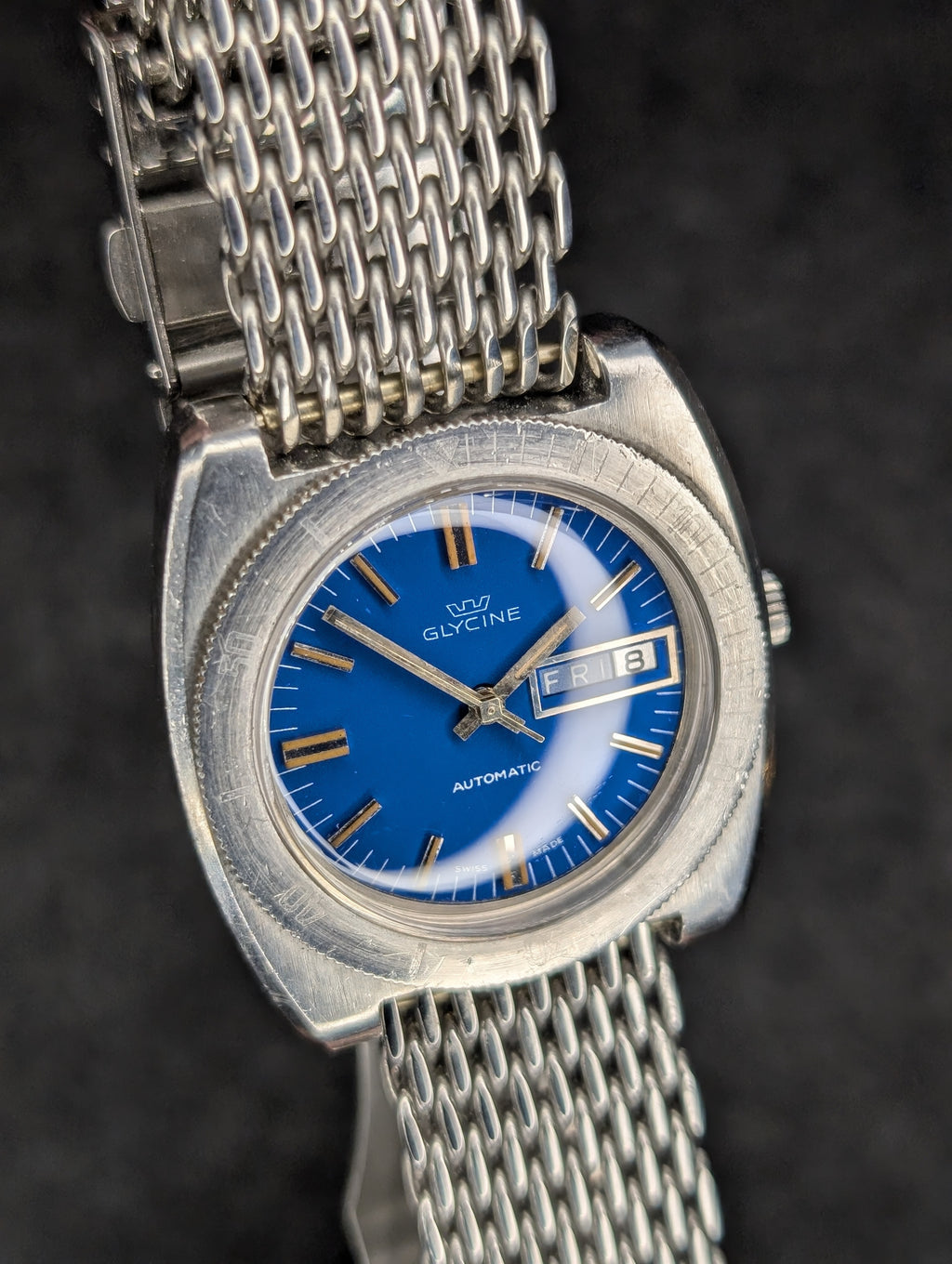 1960's Glycine "Blue Ghost" Diver - Automatic