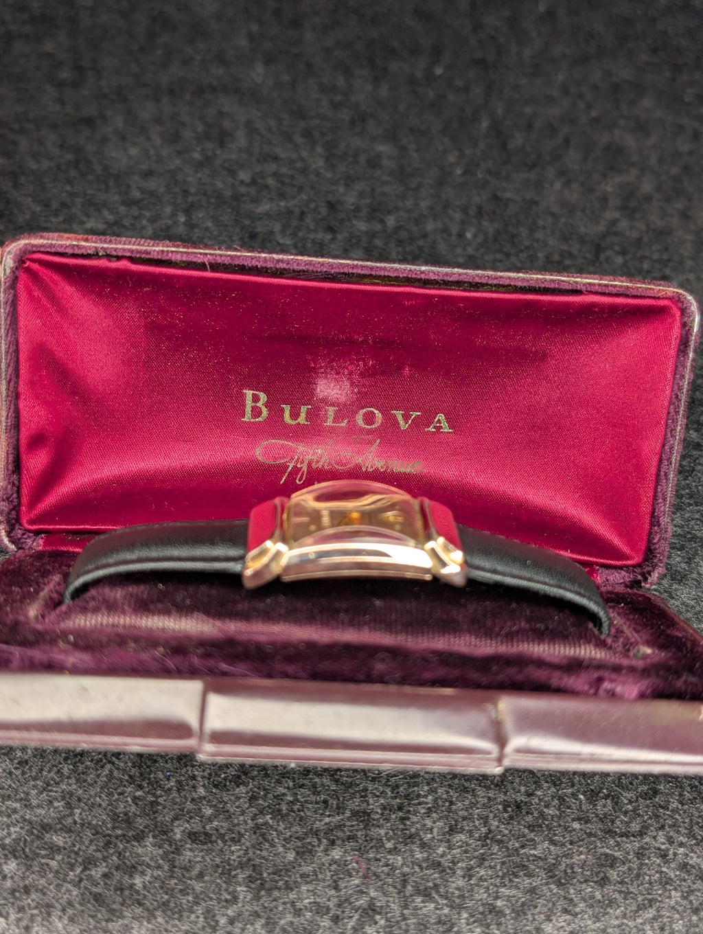 1940's Bulova Squadron - 14k Rose Gold Filled (With Box)