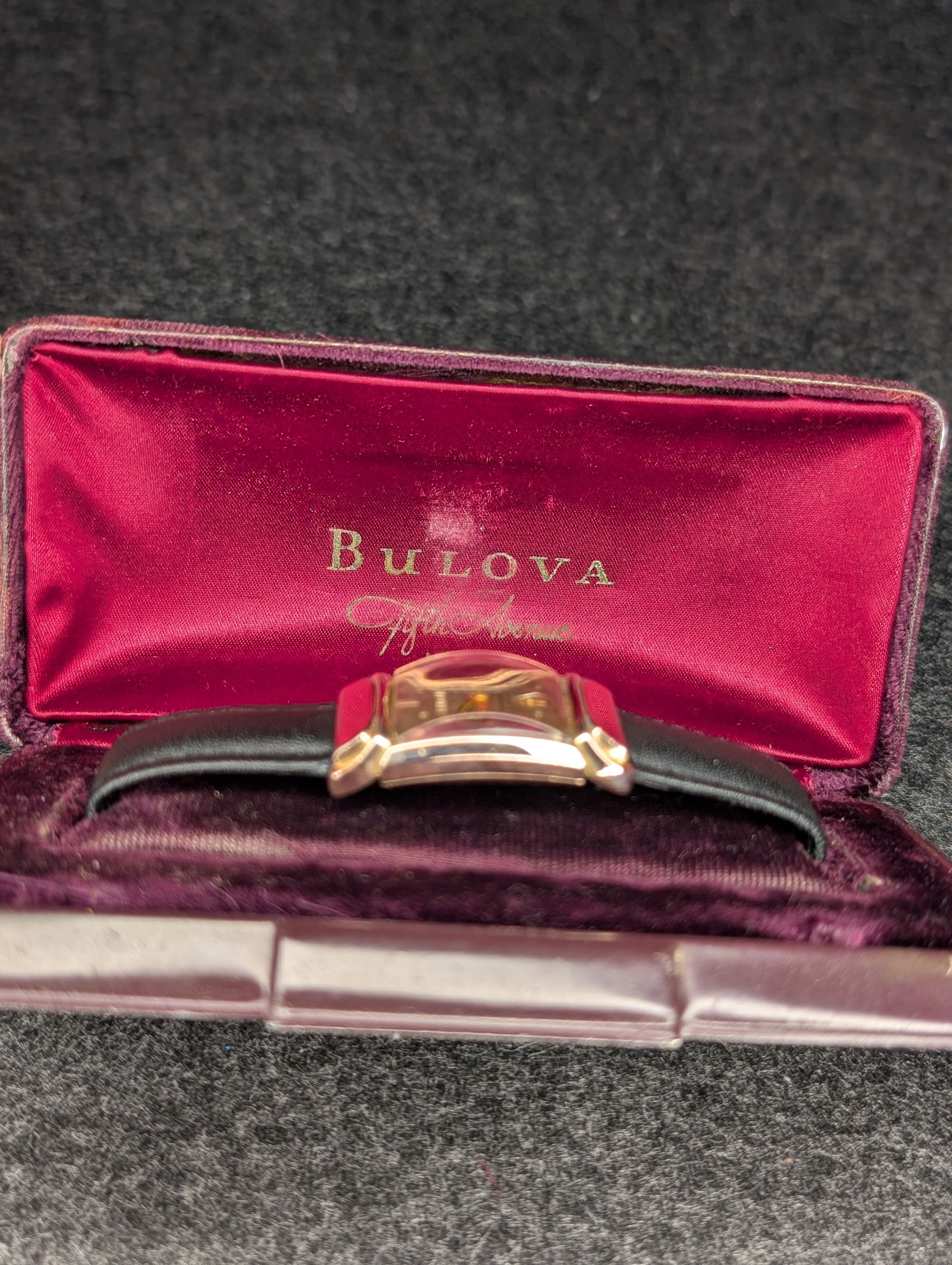 1940's Bulova Squadron - 14k Rose Gold Filled (With Box)