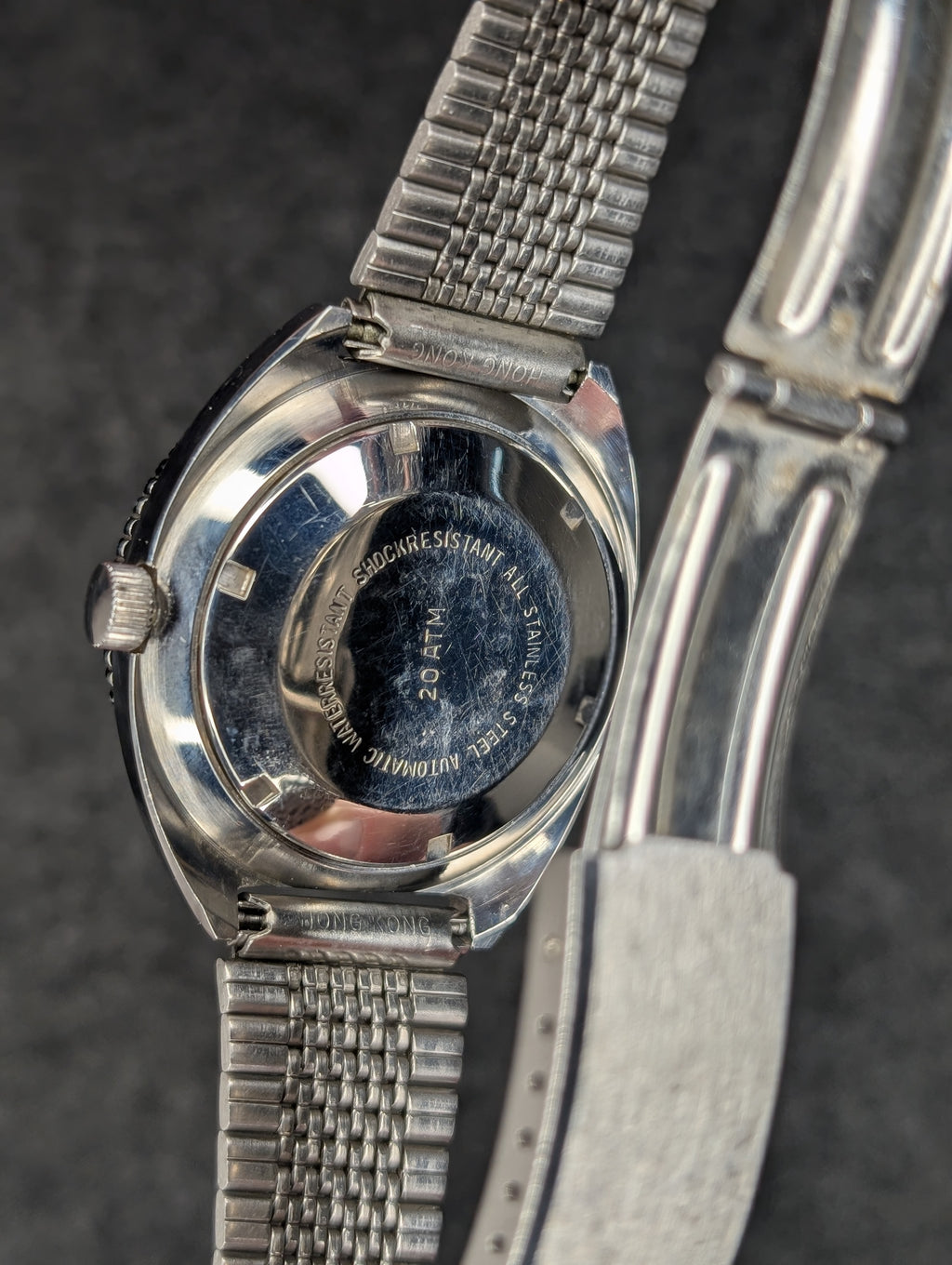 1970's Clinton World Timer Dive Watch