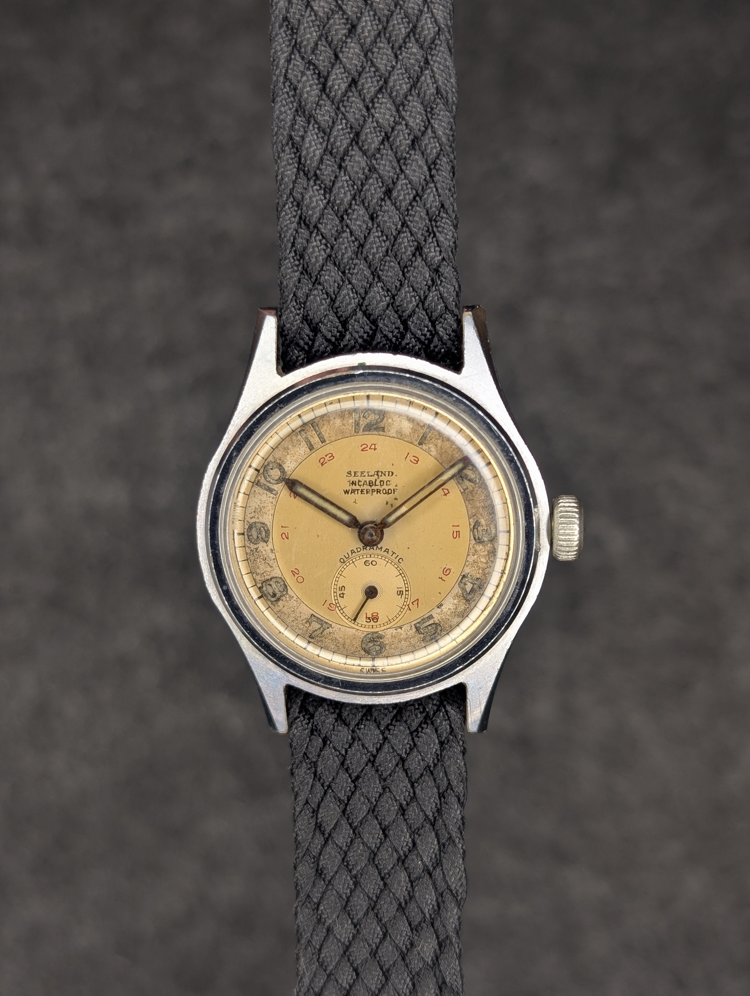 1950's Seeland Field Watch (Serviced) - Bumper Wind