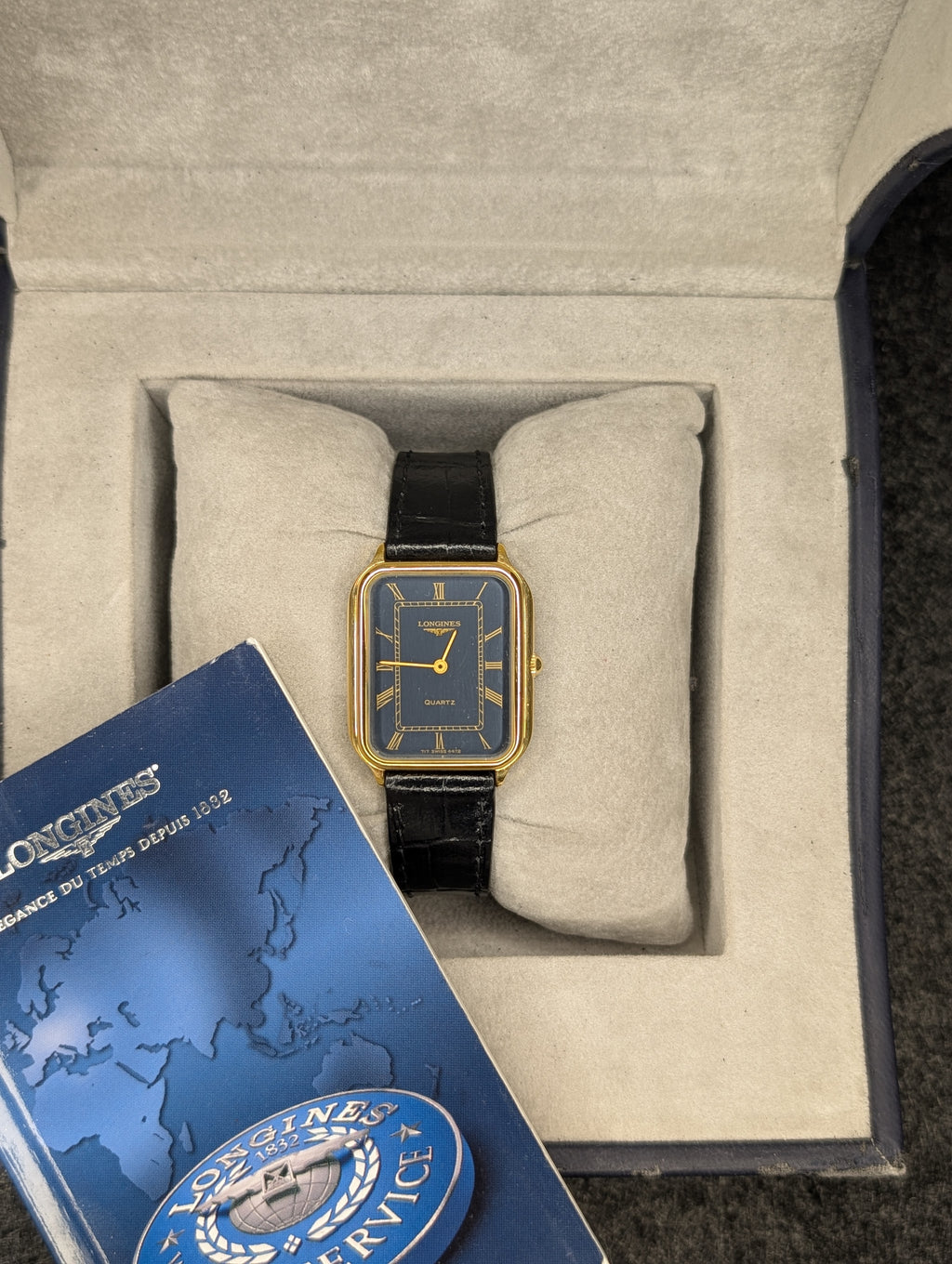 1970's Longines Tank (Box/Papers) - Quartz