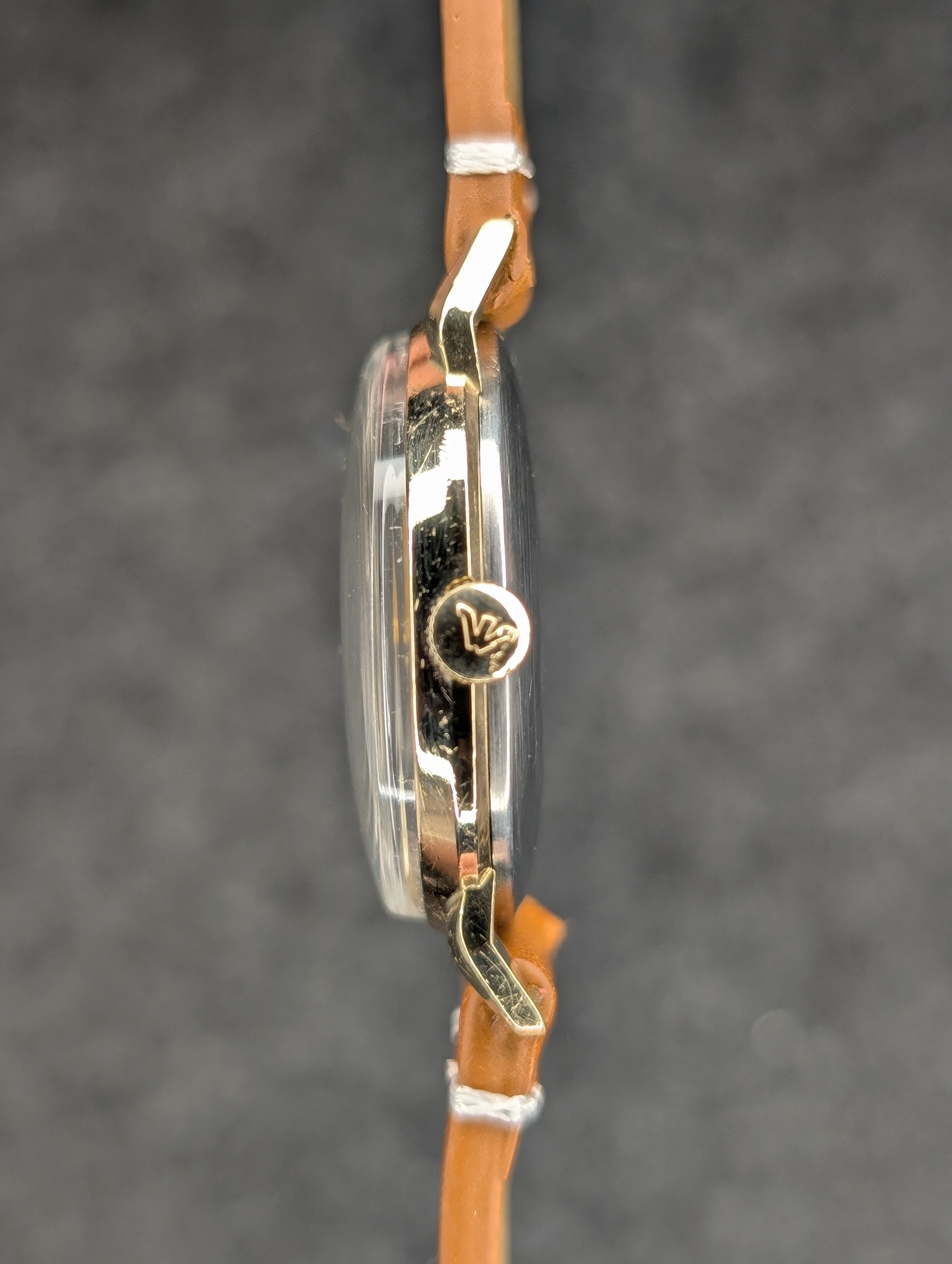 1950's Wittnauer Horned Lugs/Red Date - Manual Wind (Serviced)