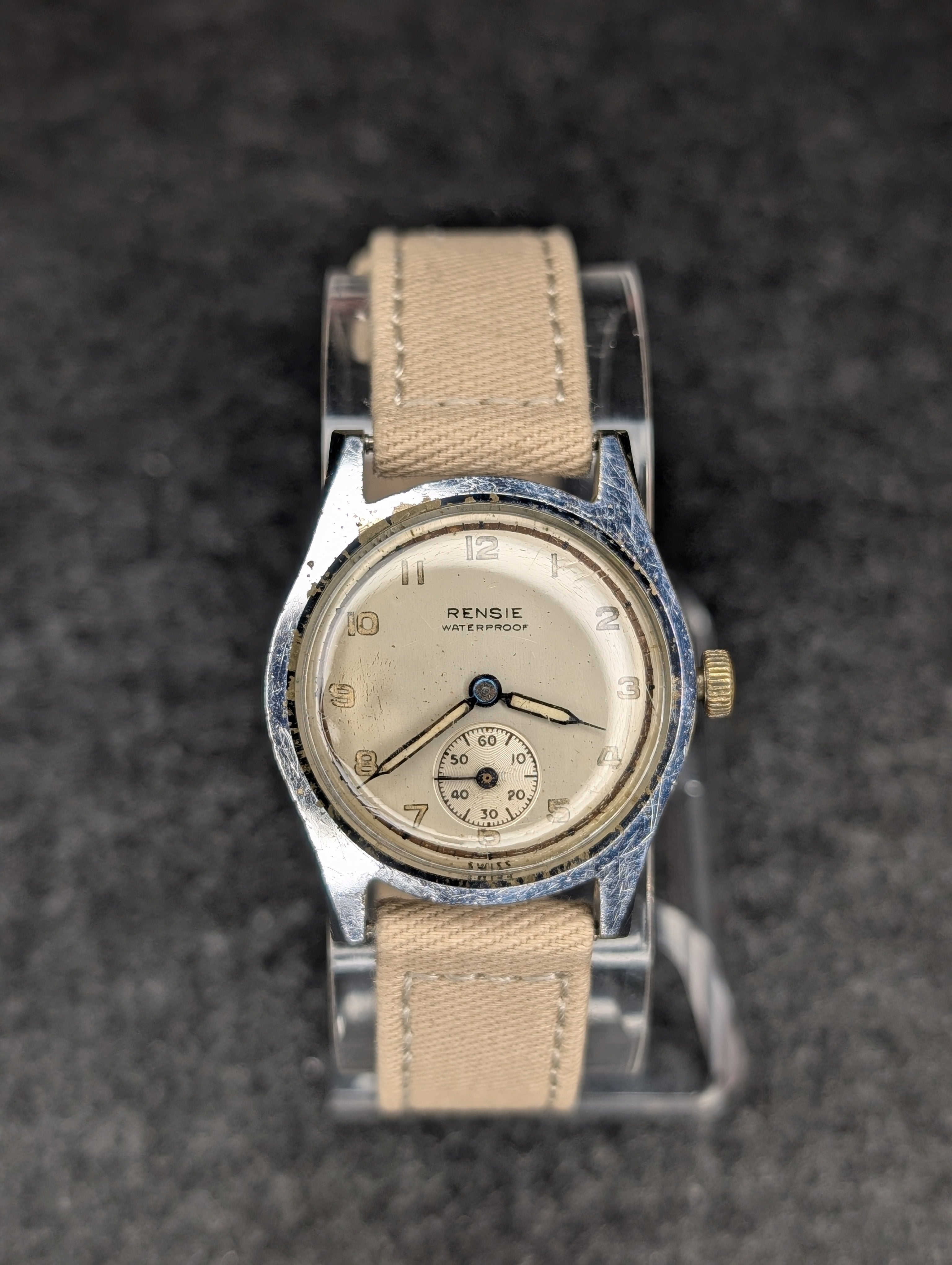 1950's Rensie WWII Military Watch