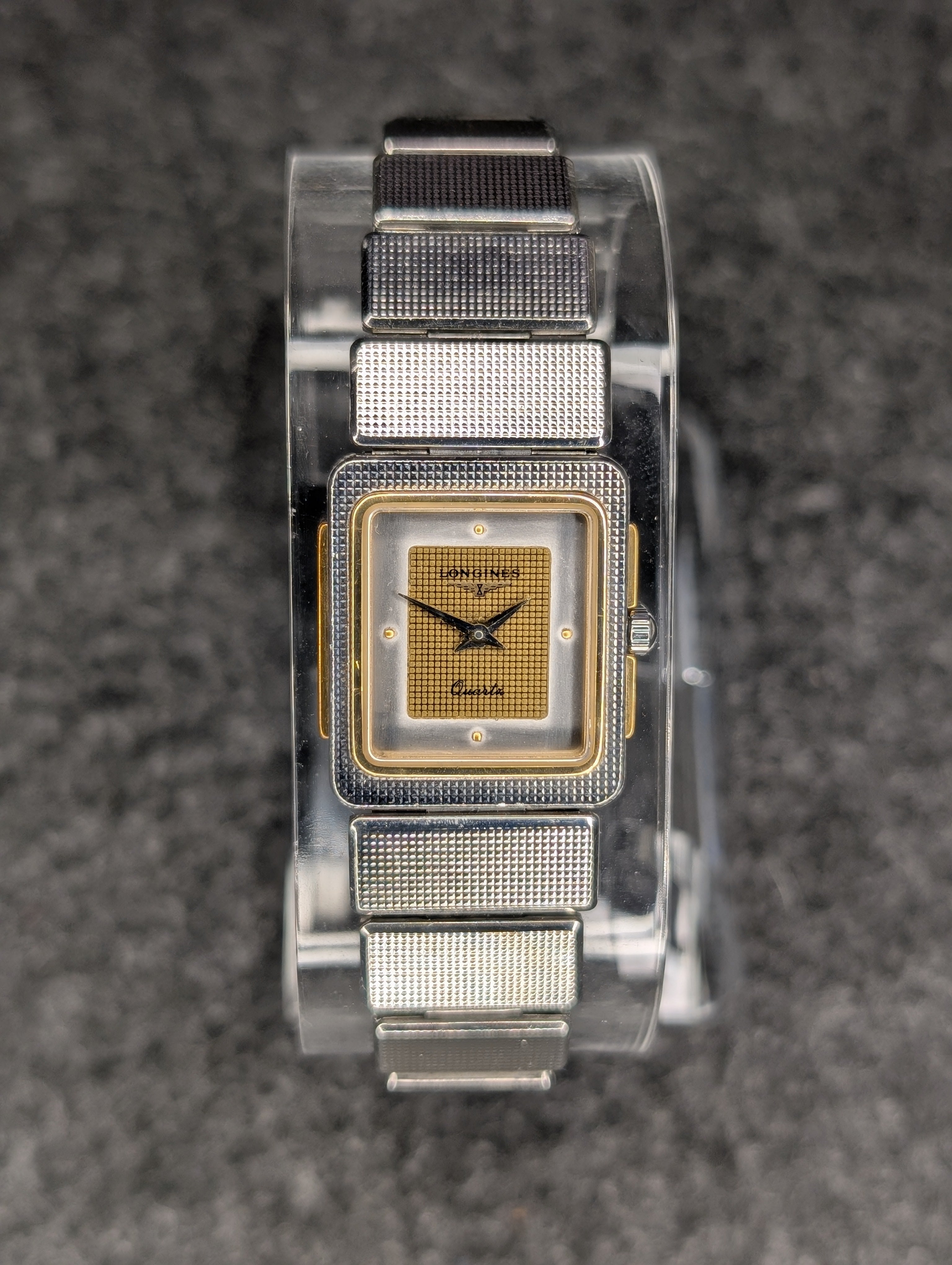 1970's Longines Tank (Integrated Bracelet)- Quartz