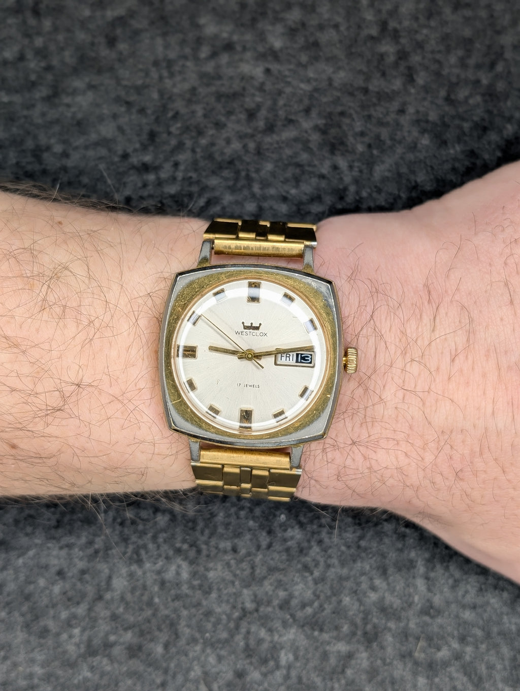 1970's Westclox 17 Jewel - Manual Wind
