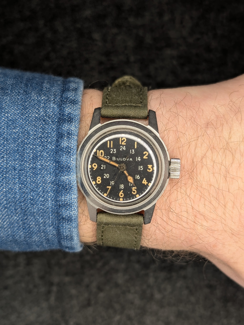 1950's Bulova MIL-W-3818A - Military Issued