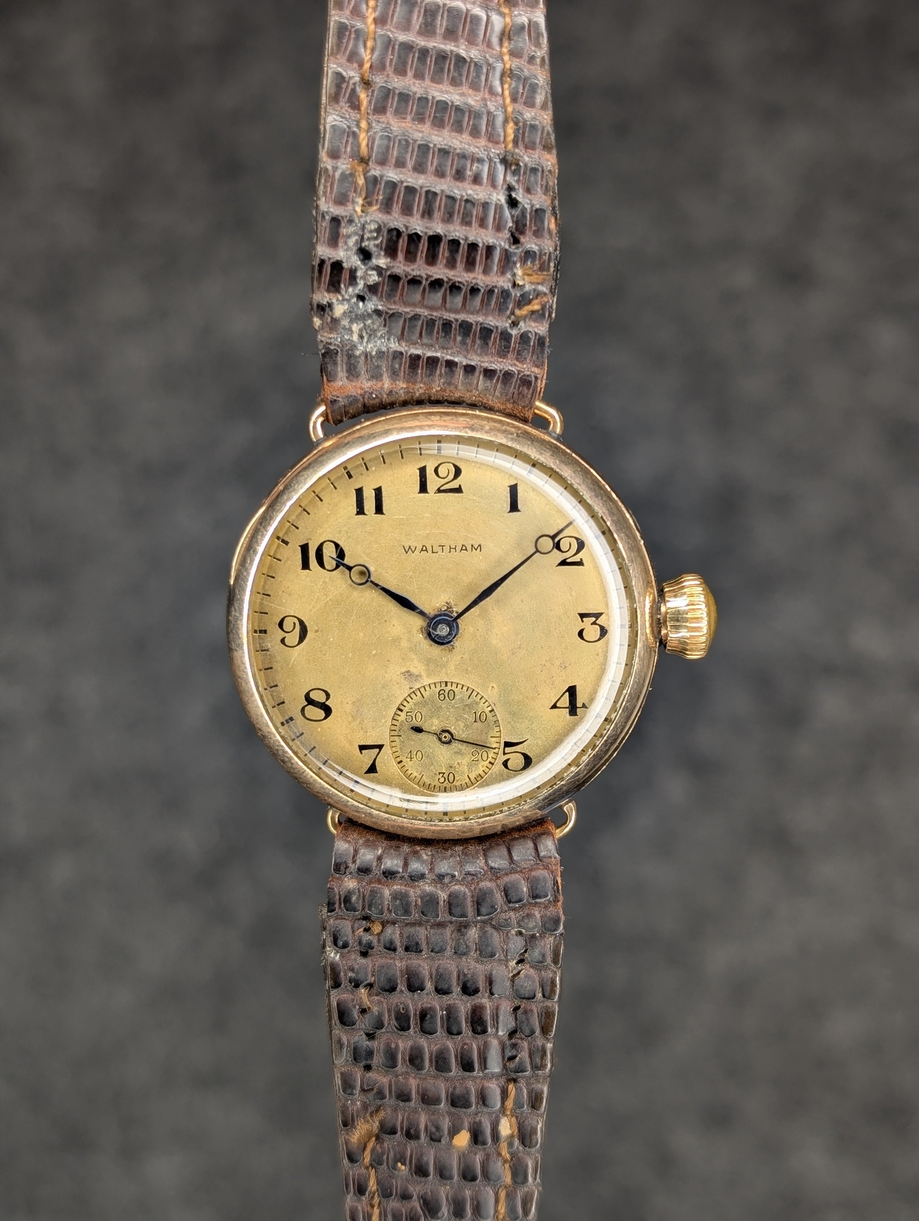 1920's Waltham Trench Watch - Manual Wind