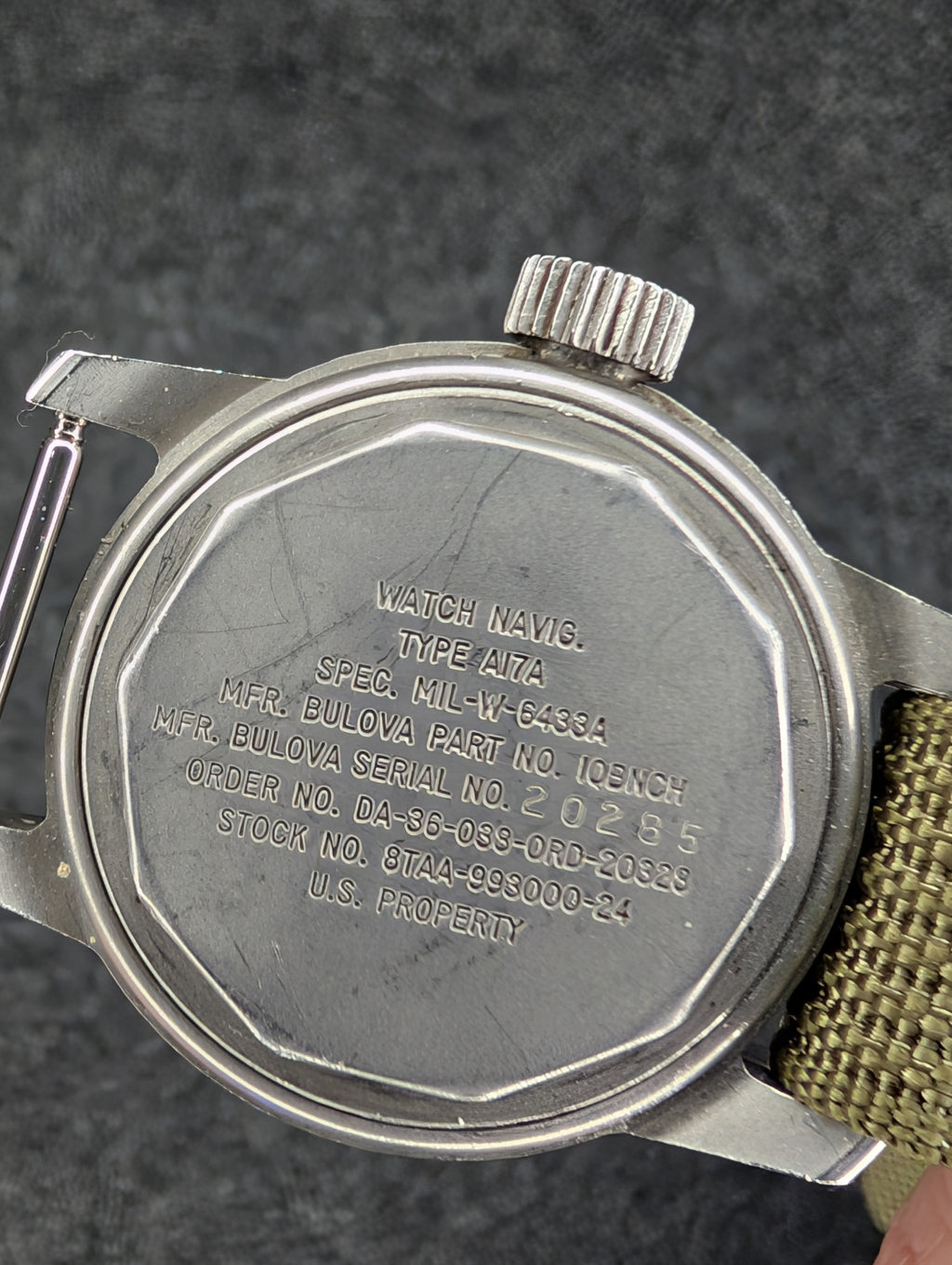 1950's Bulova A17A - Military Issued