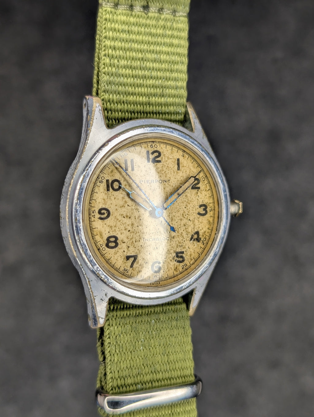 1940's Pierpont Military Field Watch - Manual Wind
