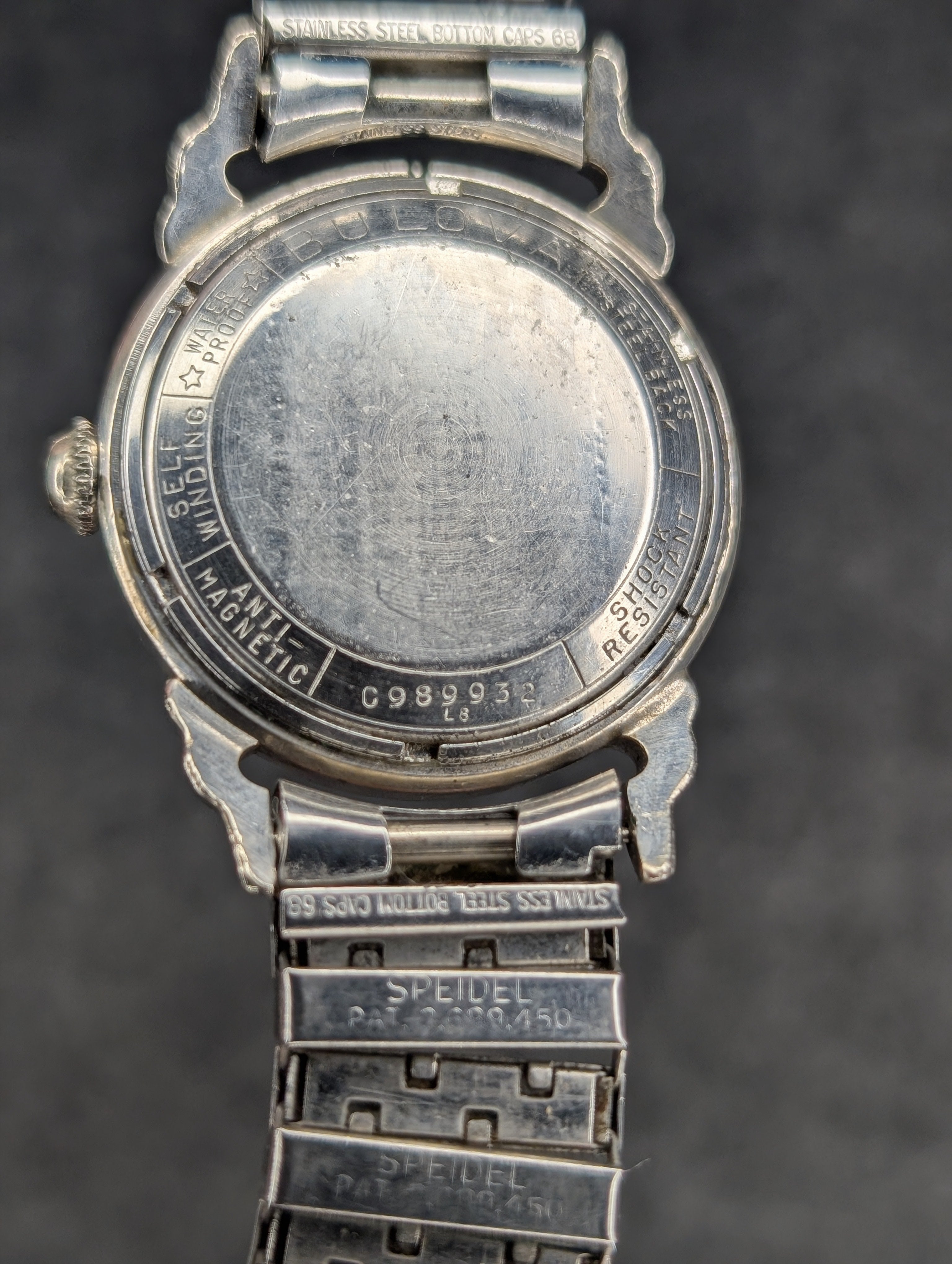 1958 Bulova "H" Sunburst Dial - Self-Winding