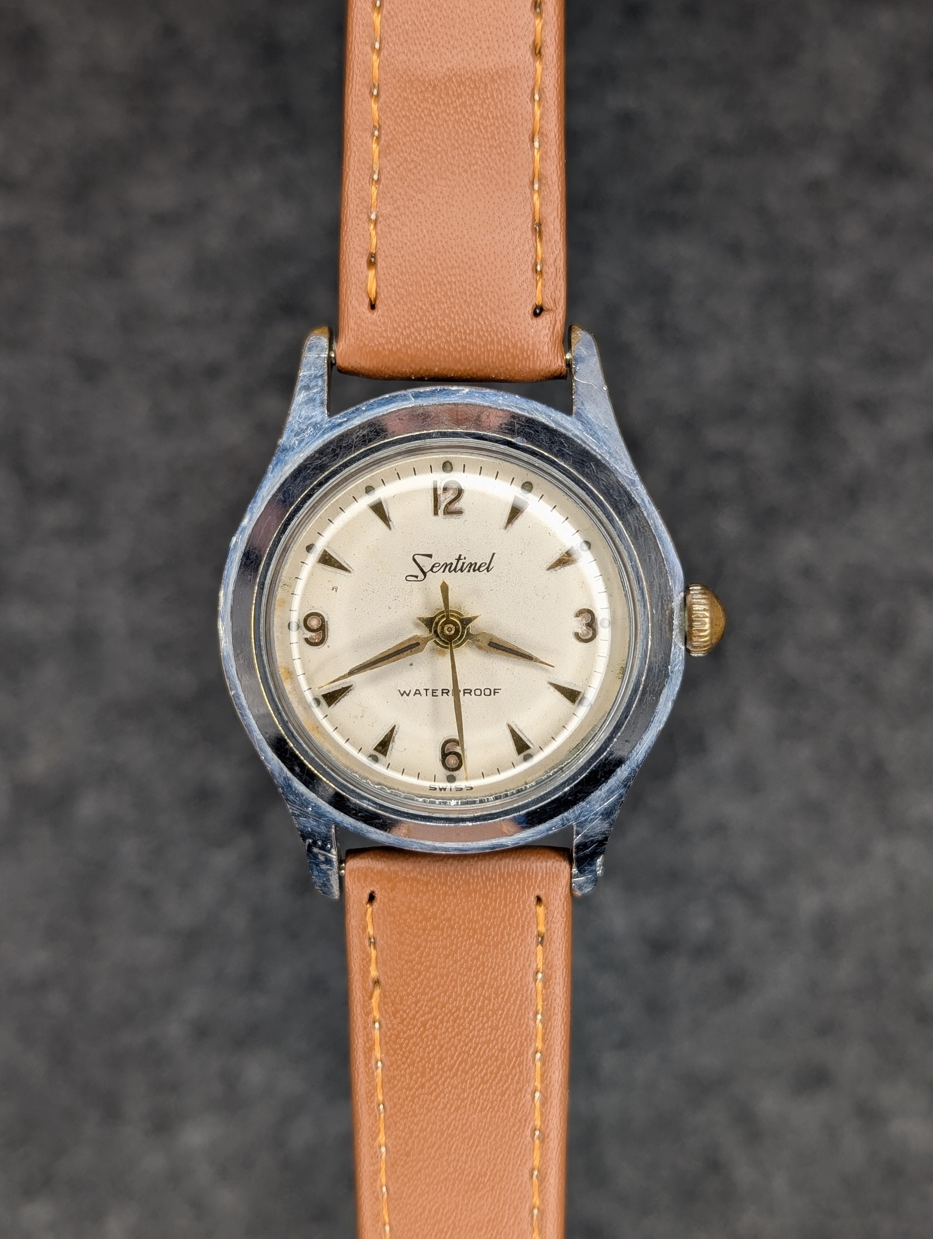 1955 Sentinal Swiss Nivarox - Manual Wind