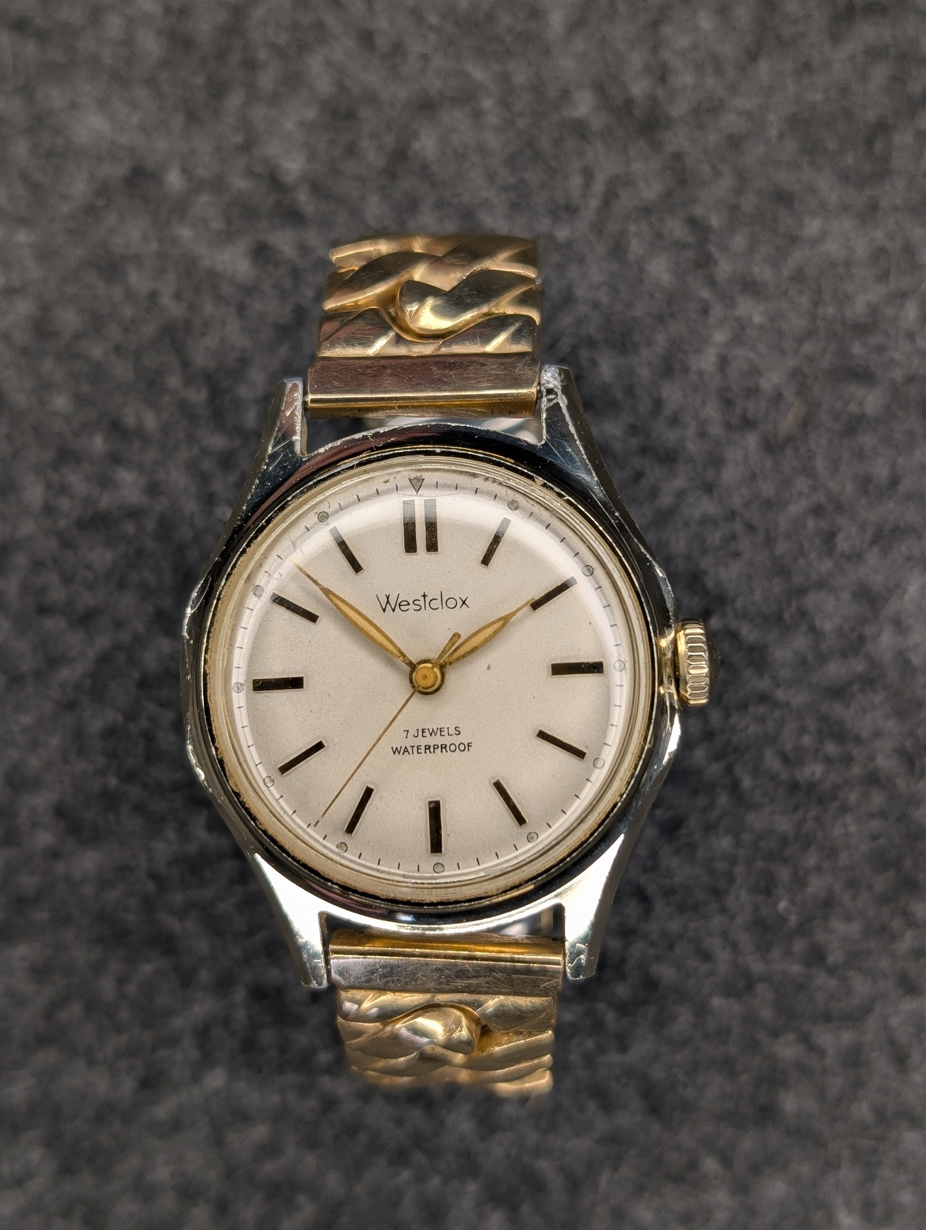 1960's Westclox 17 Jewel Manual Wind