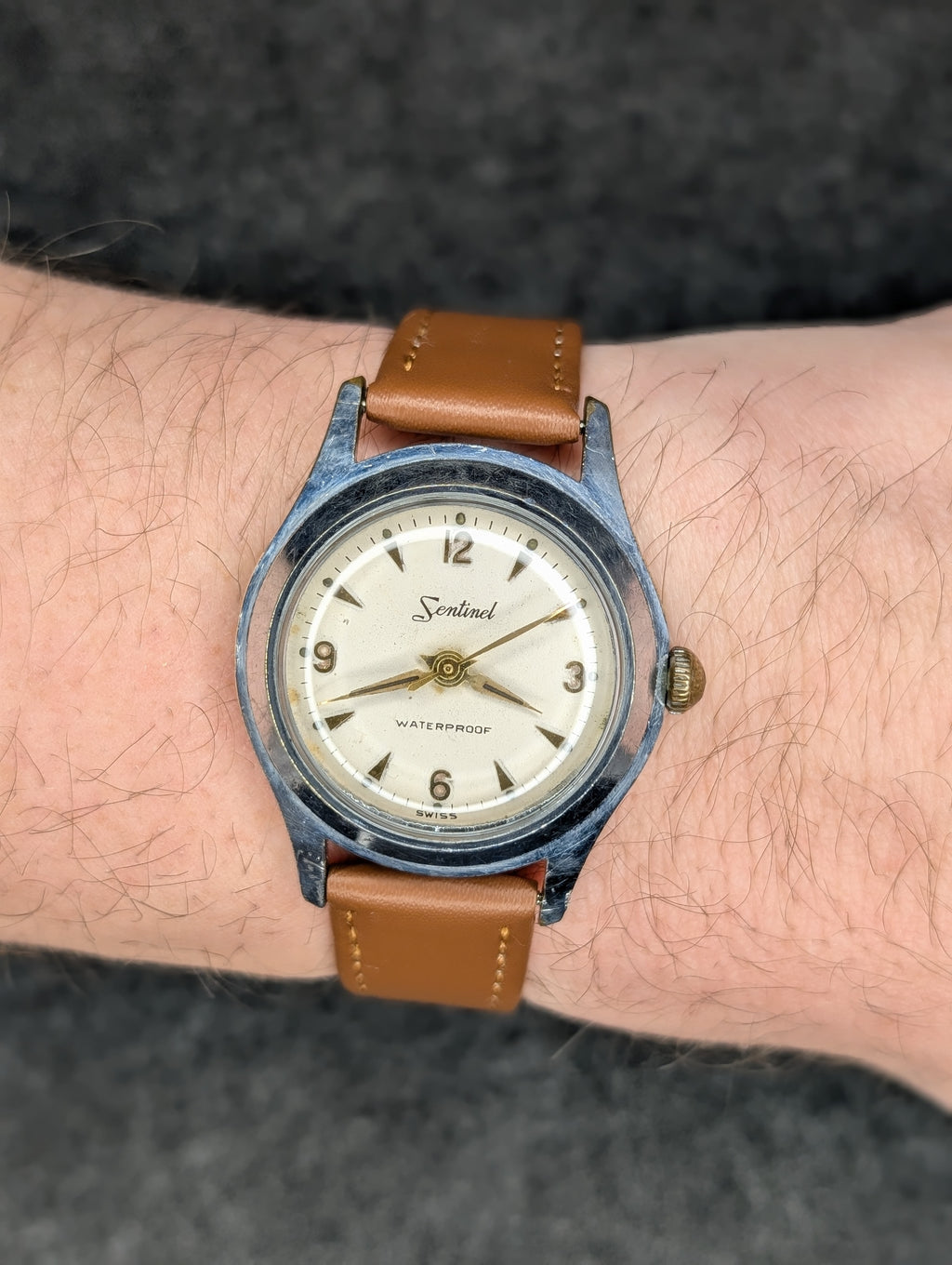 1955 Sentinal Swiss Nivarox - Manual Wind