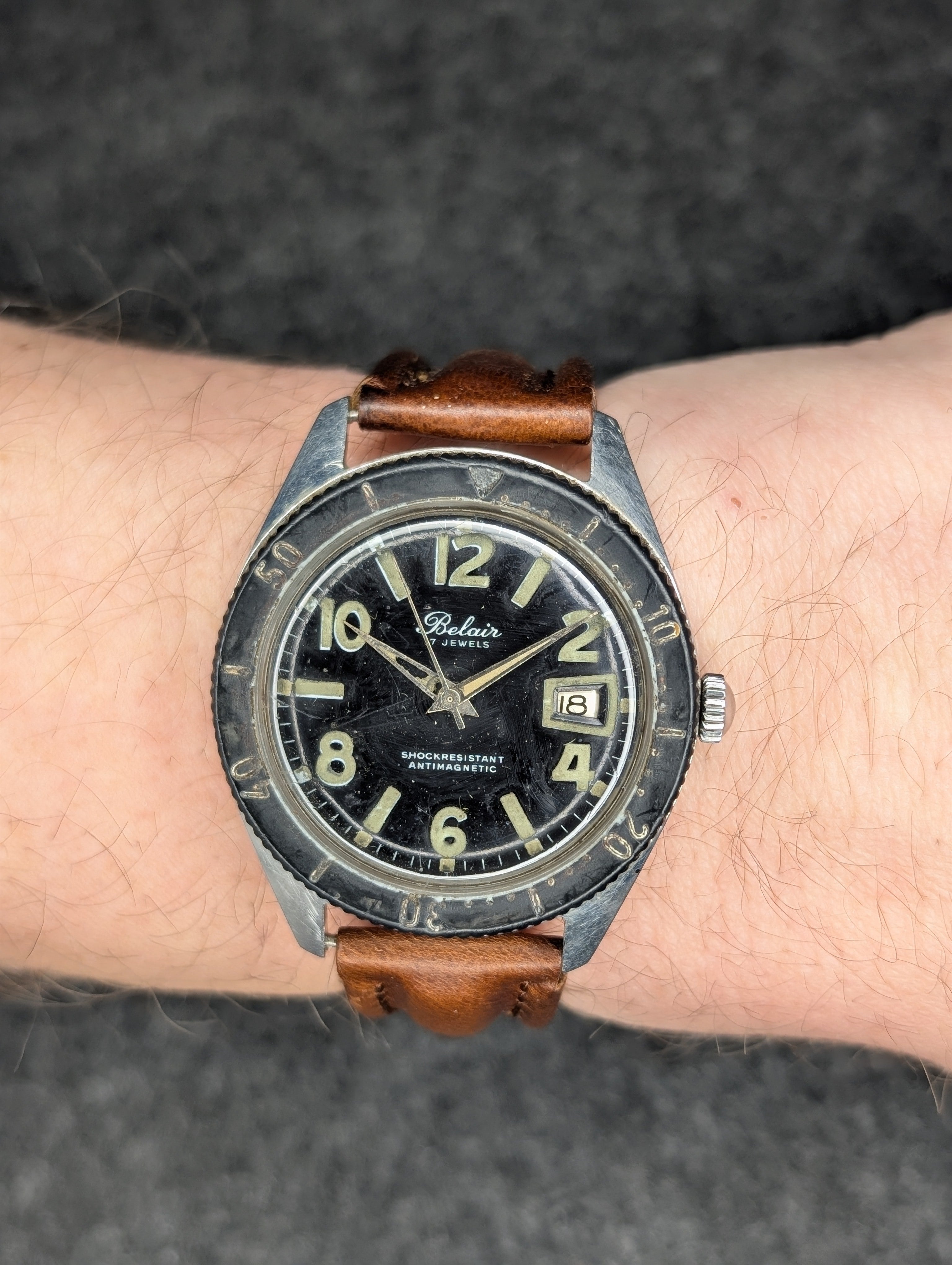 1970's Belair Skindiver - Manual Wind