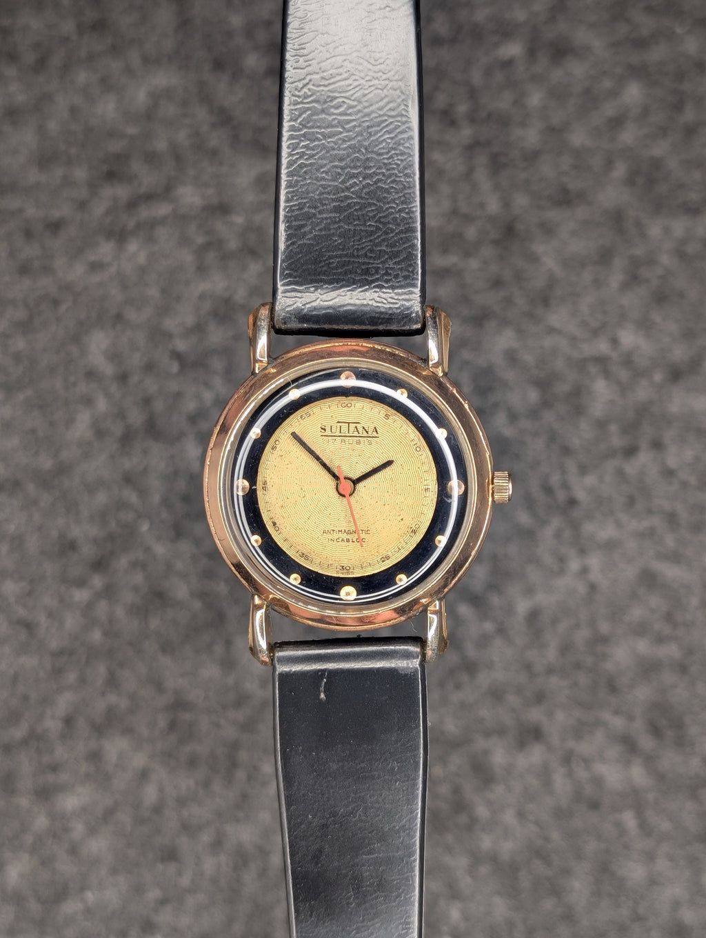 1950's Sultana Guilloche Two Tone Dial - Manual Wind