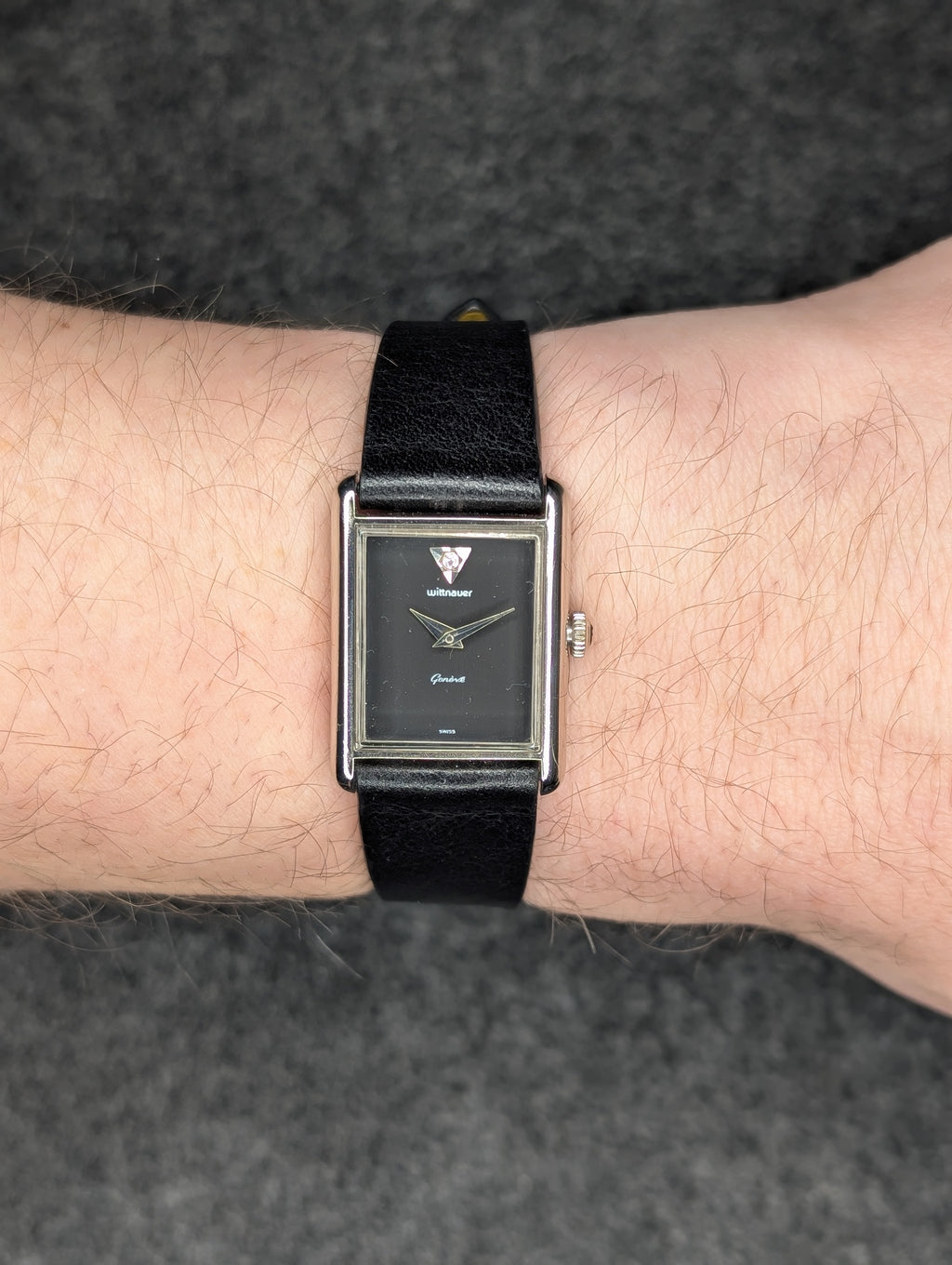 1970's Wittnauer Geneve Tank - Manual Wind