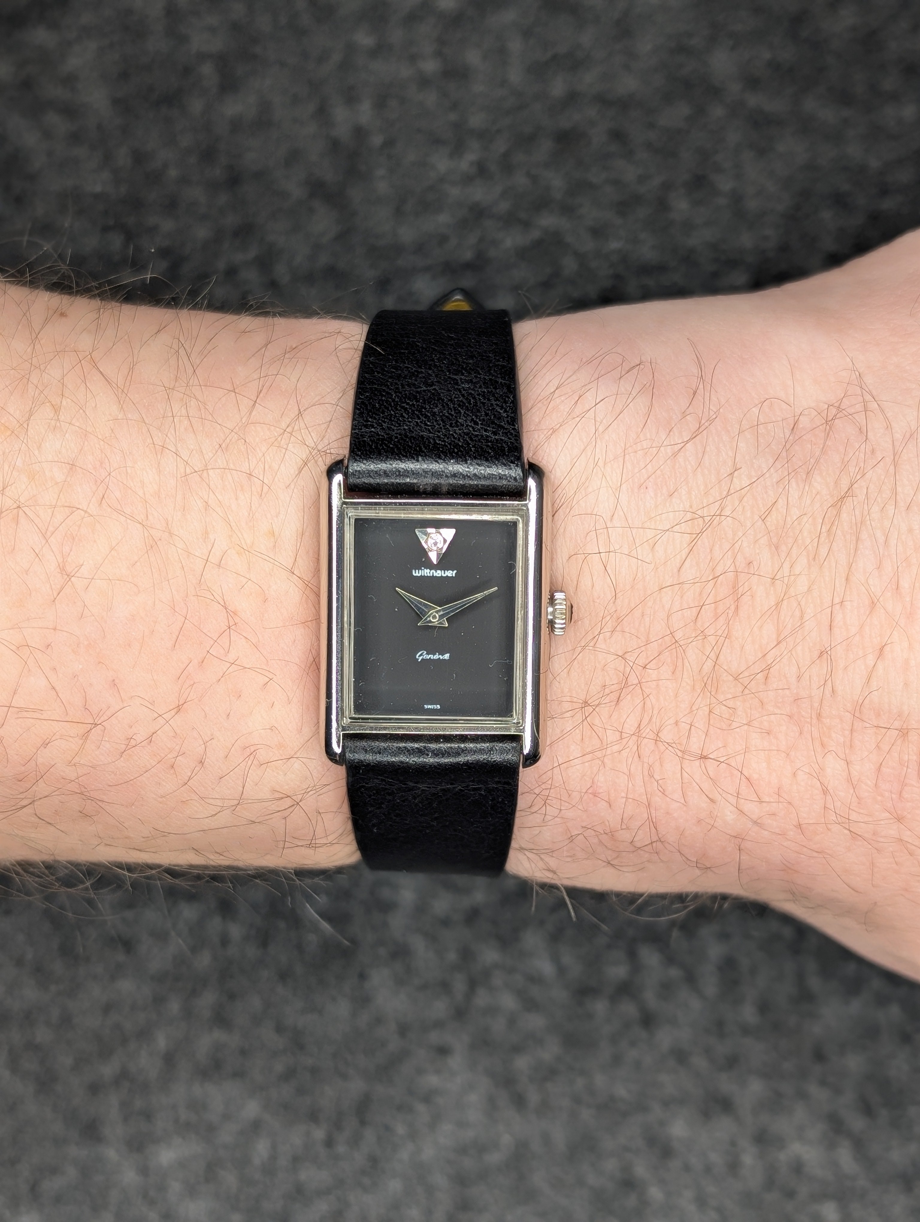 1970's Wittnauer Geneve Tank - Manual Wind