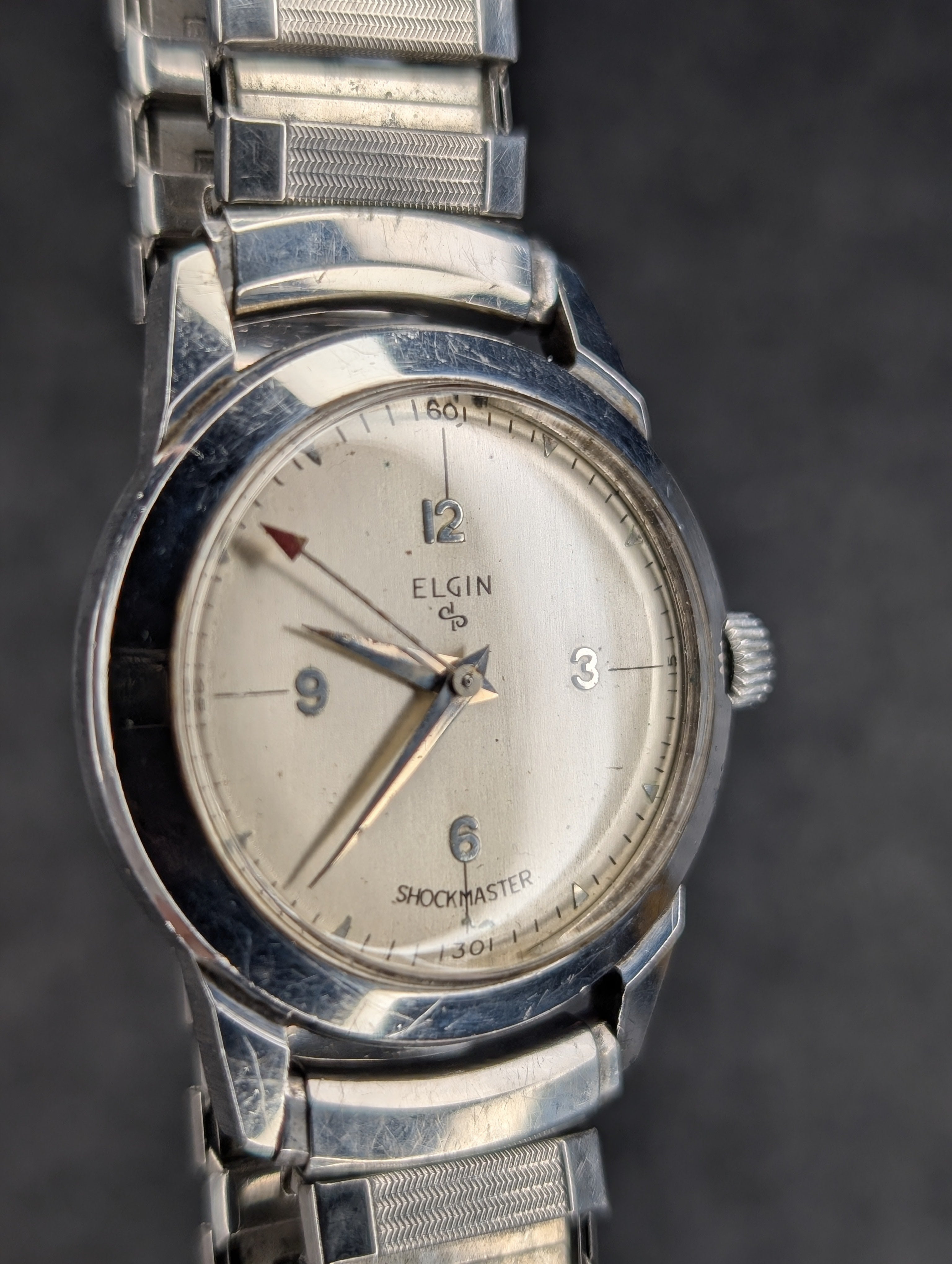 1950's Elgin Shockmaster - Manual Wind