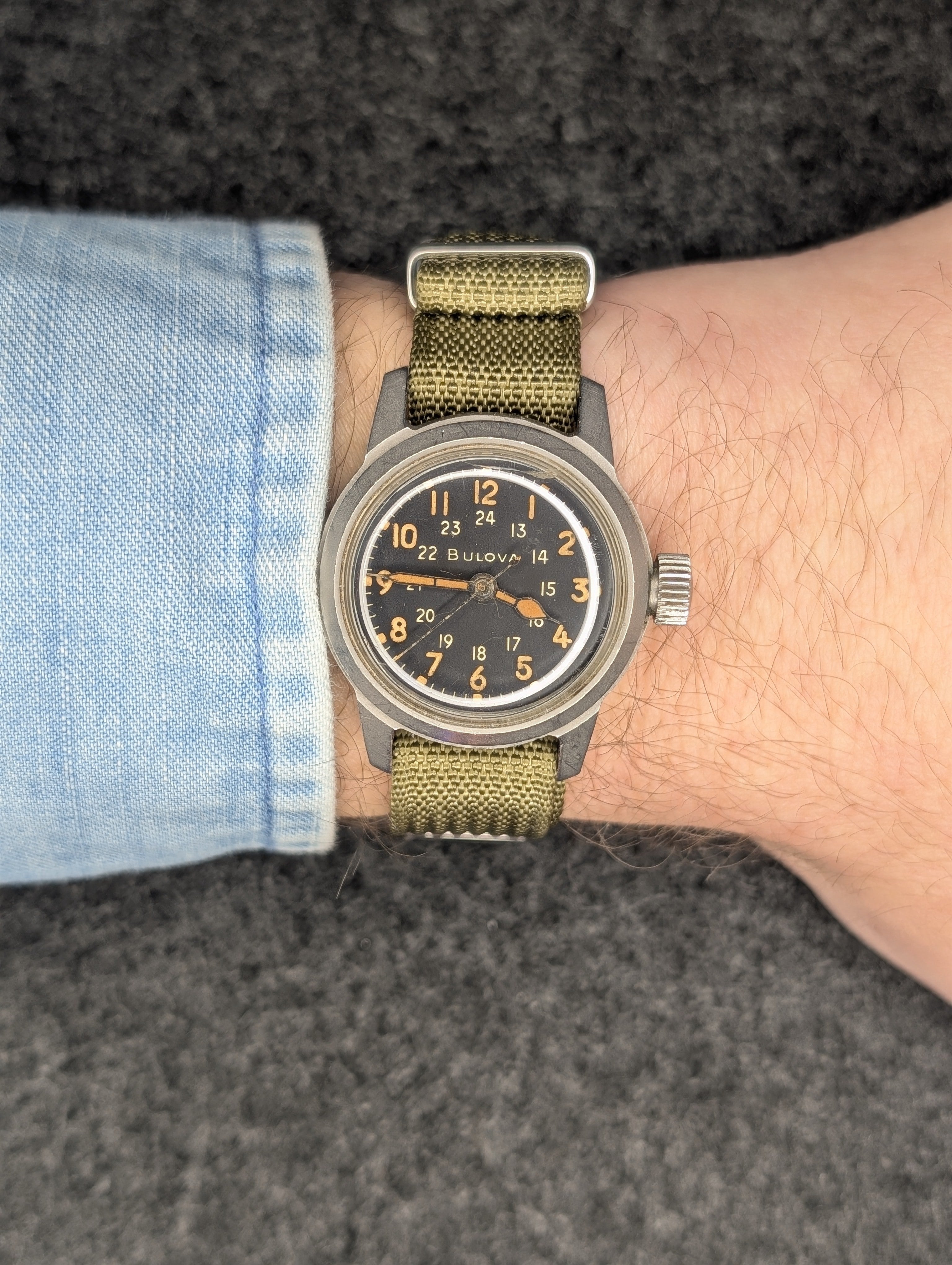 1950's Bulova A17A - Military Issued
