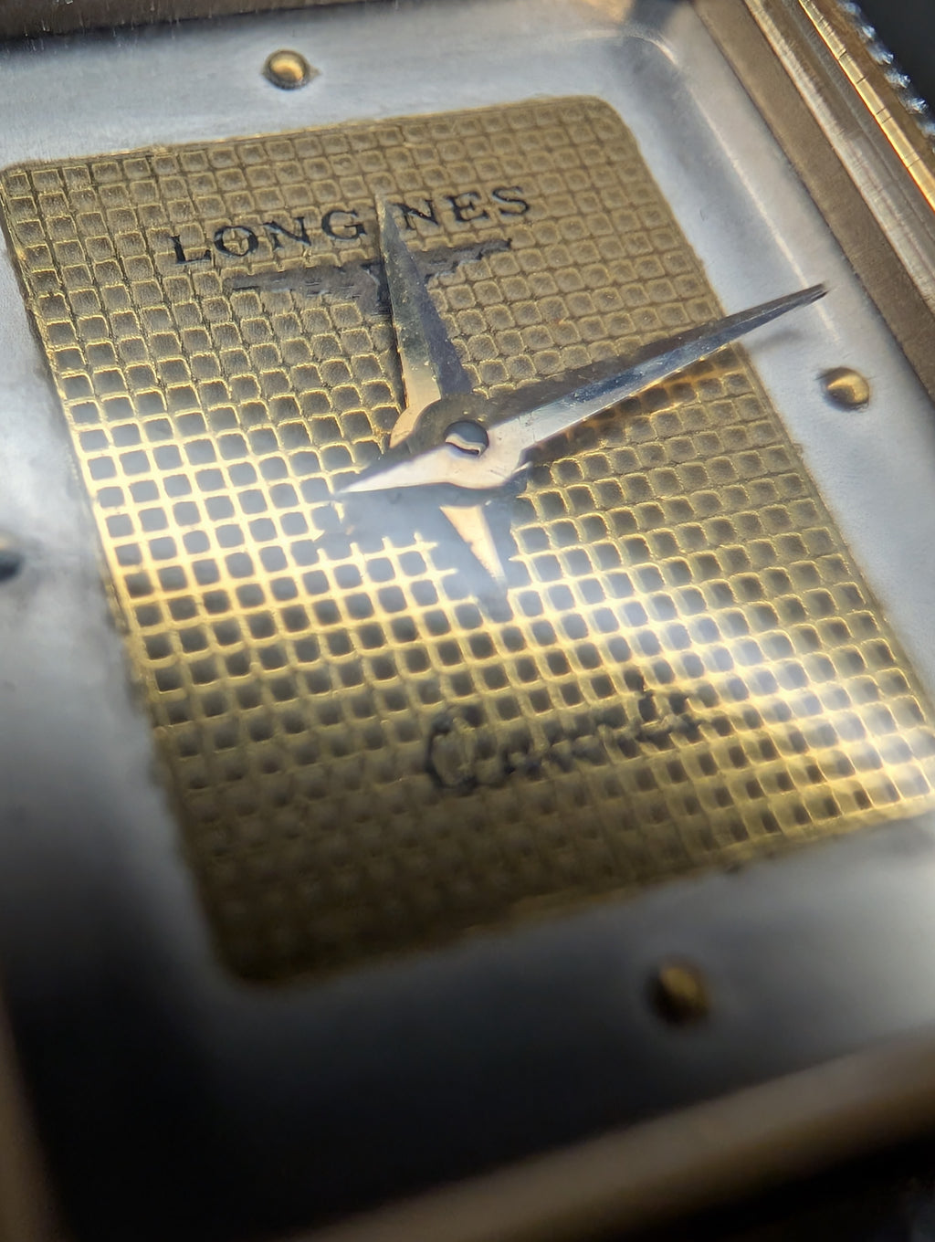 1970's Longines Tank (Integrated Bracelet)- Quartz