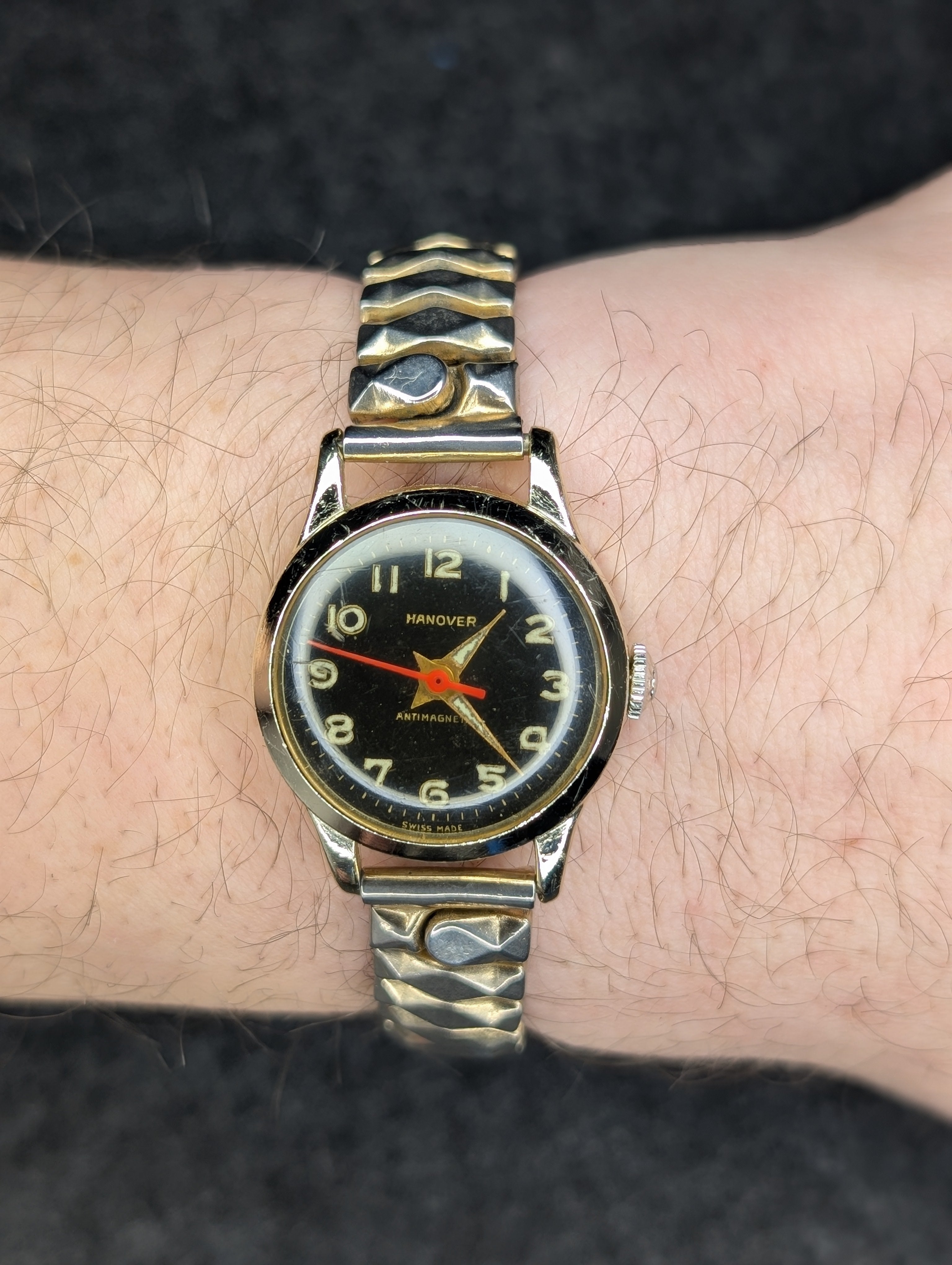 1960's Hanover Unisex Field - Manual Wind