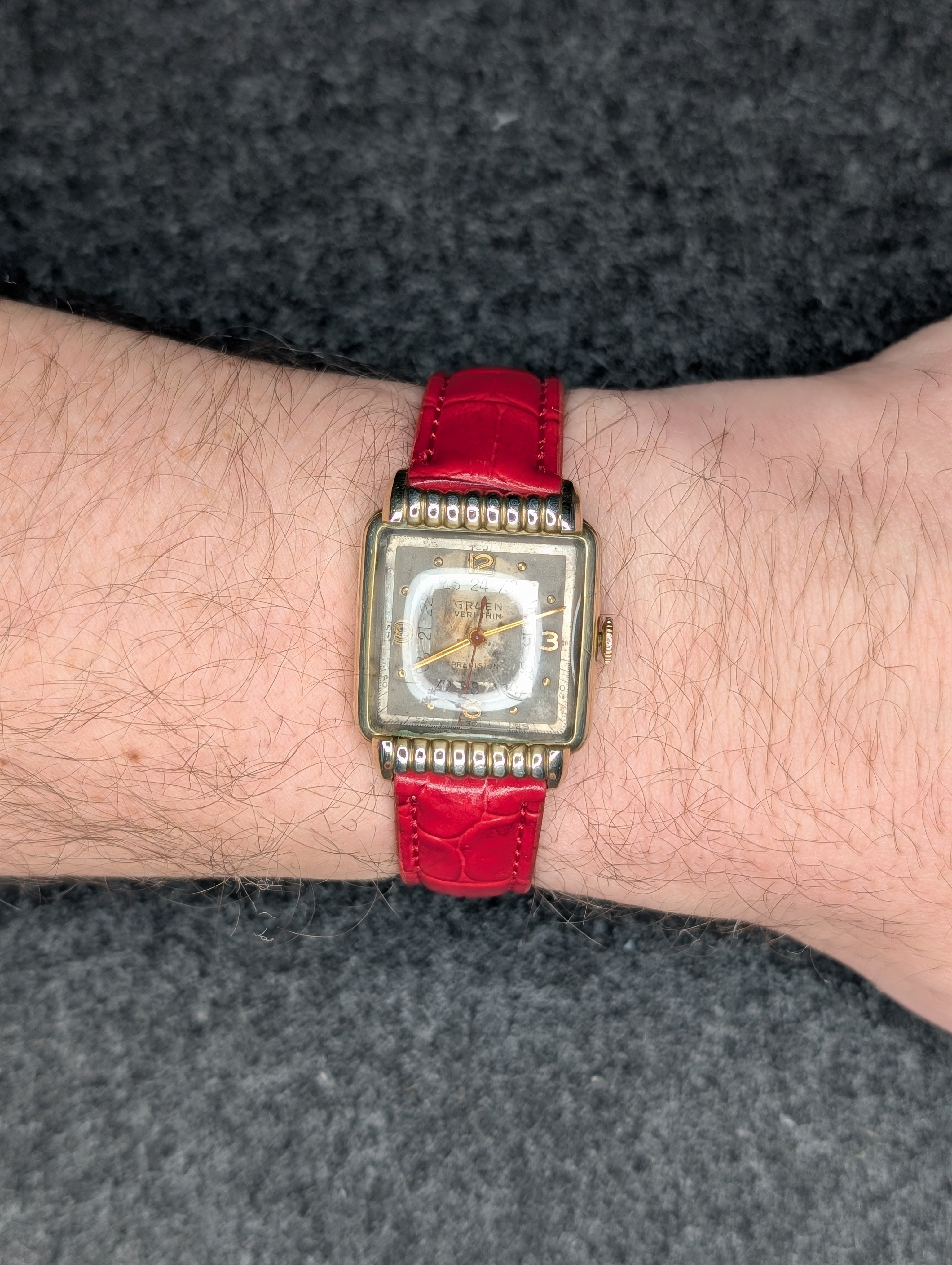 1940's Gruen Veri Thin Tank