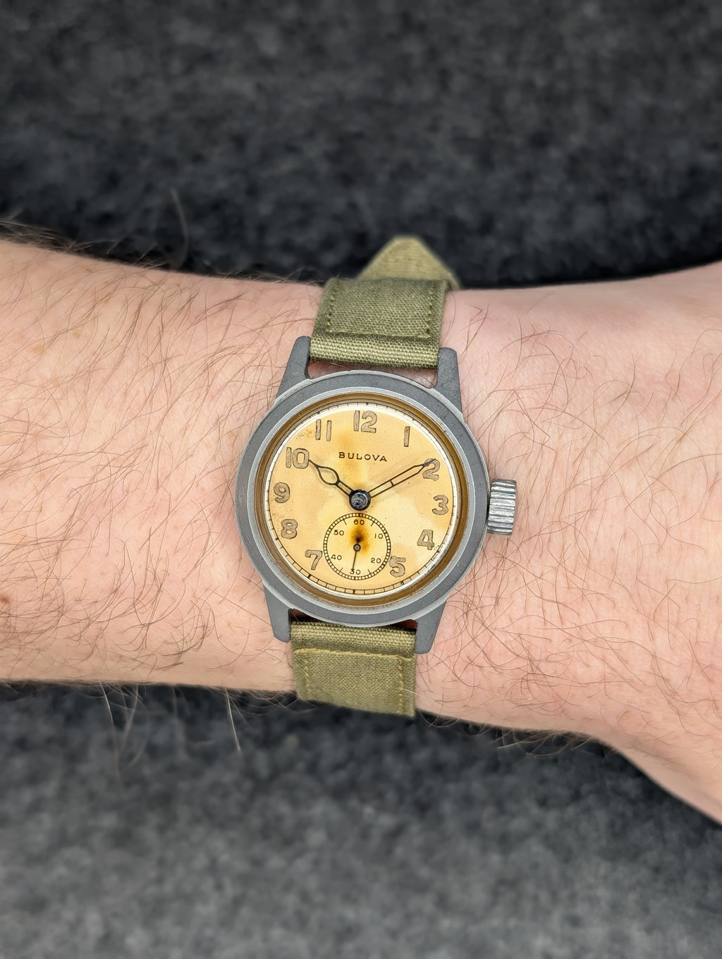 1950's Bulova 1917-H - Military Issued