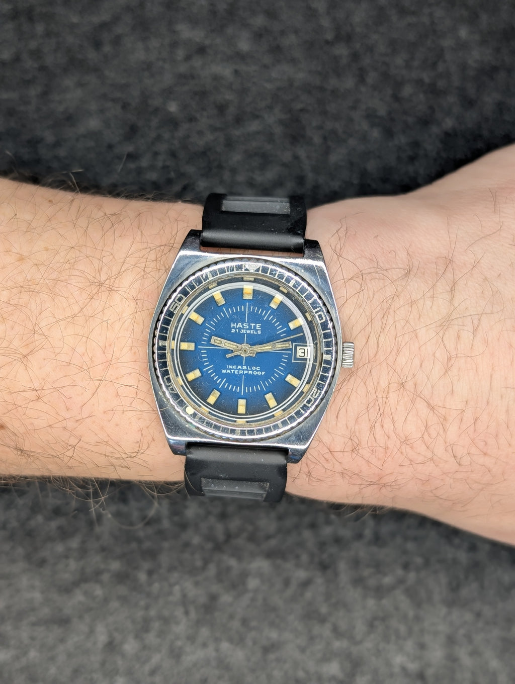 1970's Haste Skindiver - Manual Wind (Serviced)