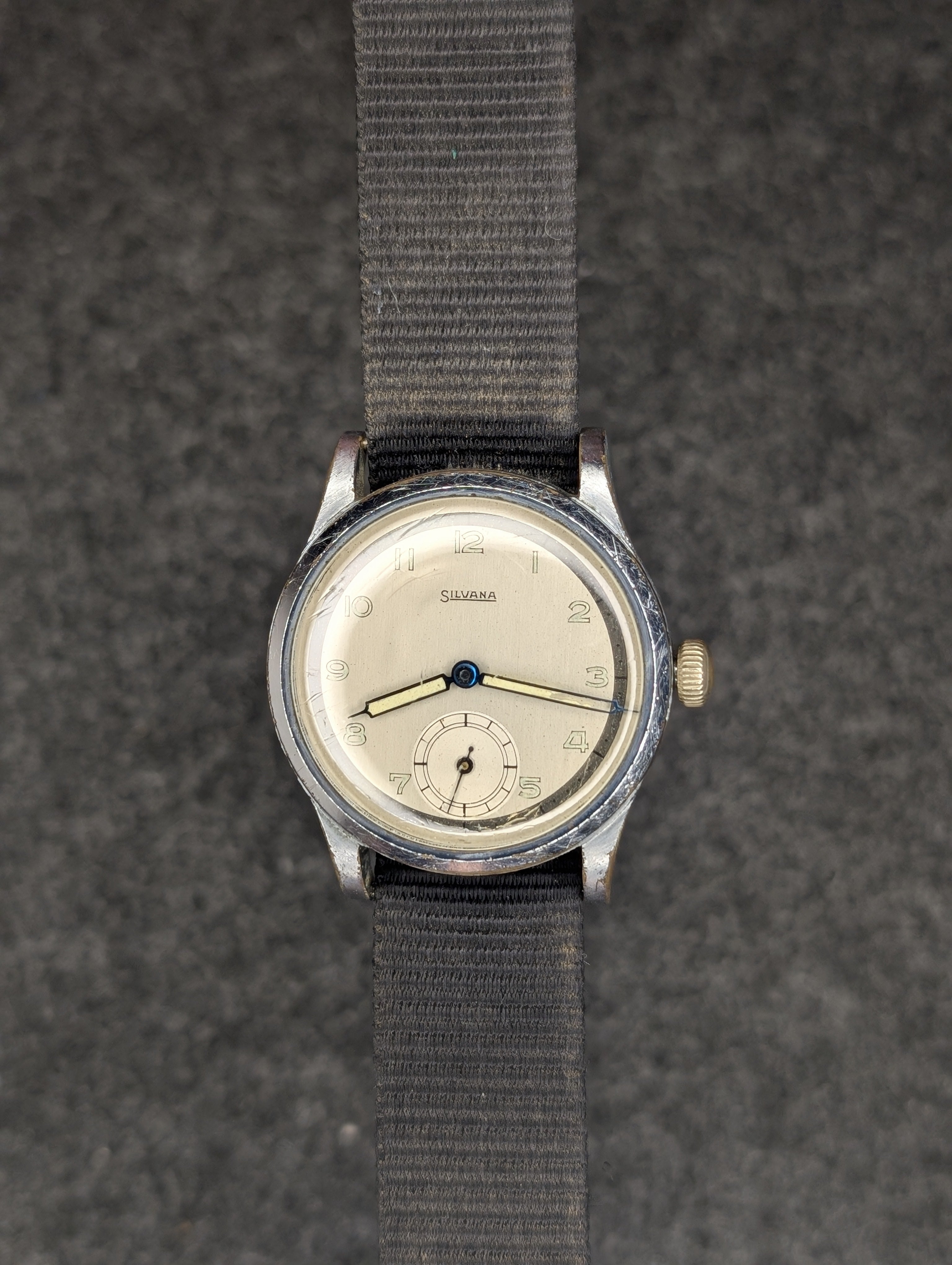 1950's Silvana German Military Watch (Serviced)