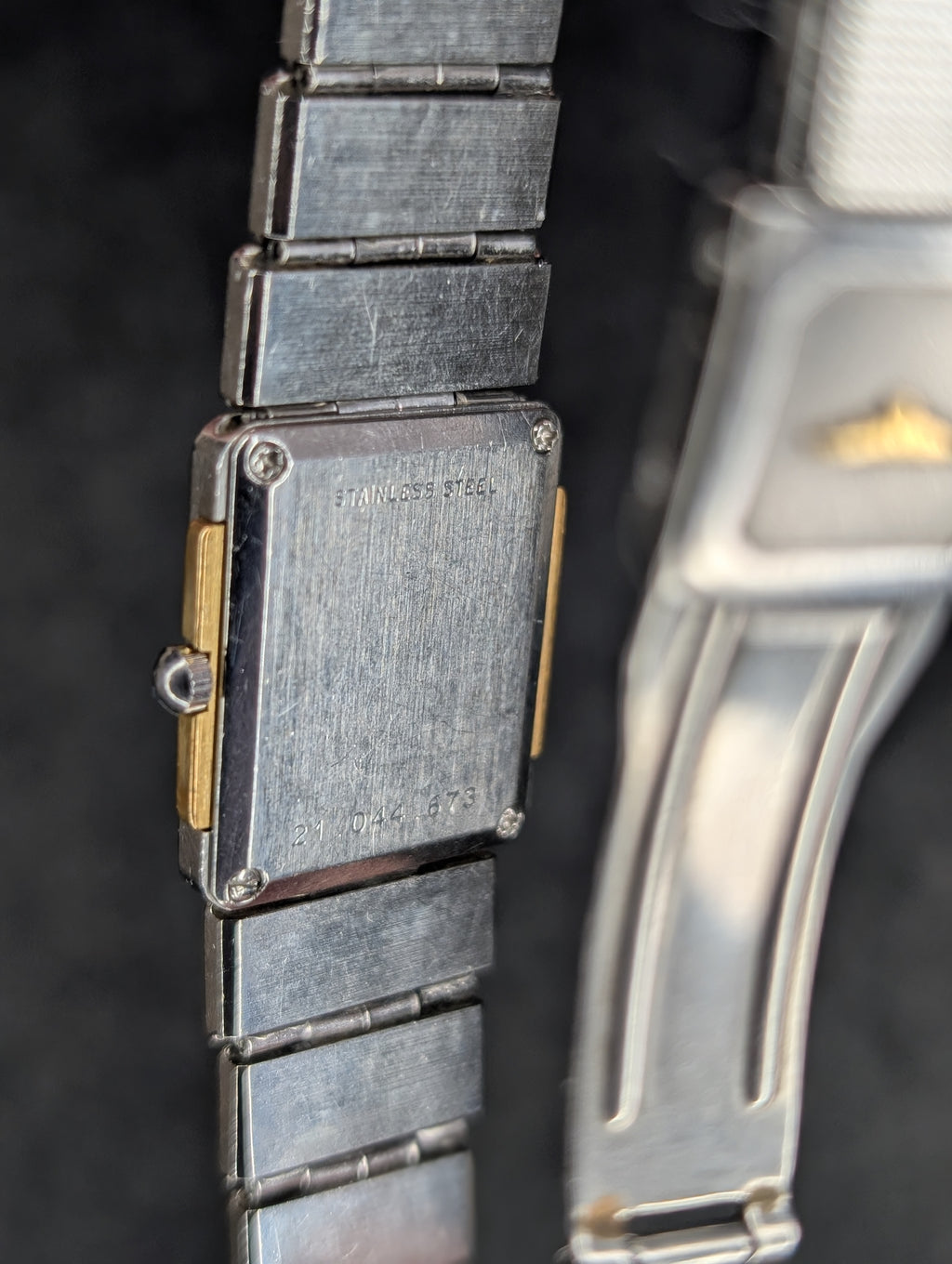 1970's Longines Tank (Integrated Bracelet)- Quartz